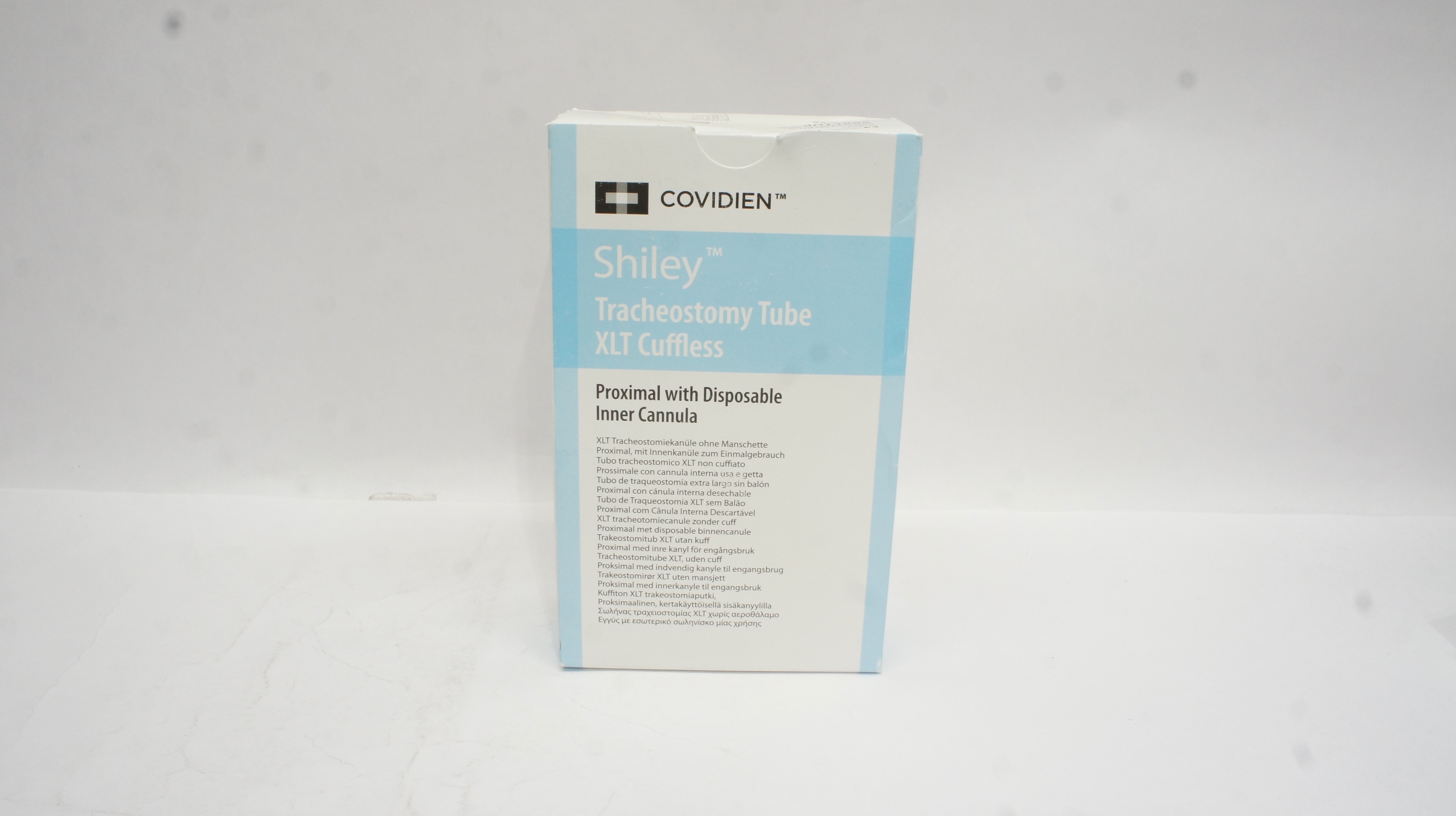 Covidien 60XLTUP Shiley Tracheostomy Tube XLT Cuffless 6.0mm I.D. (x)
