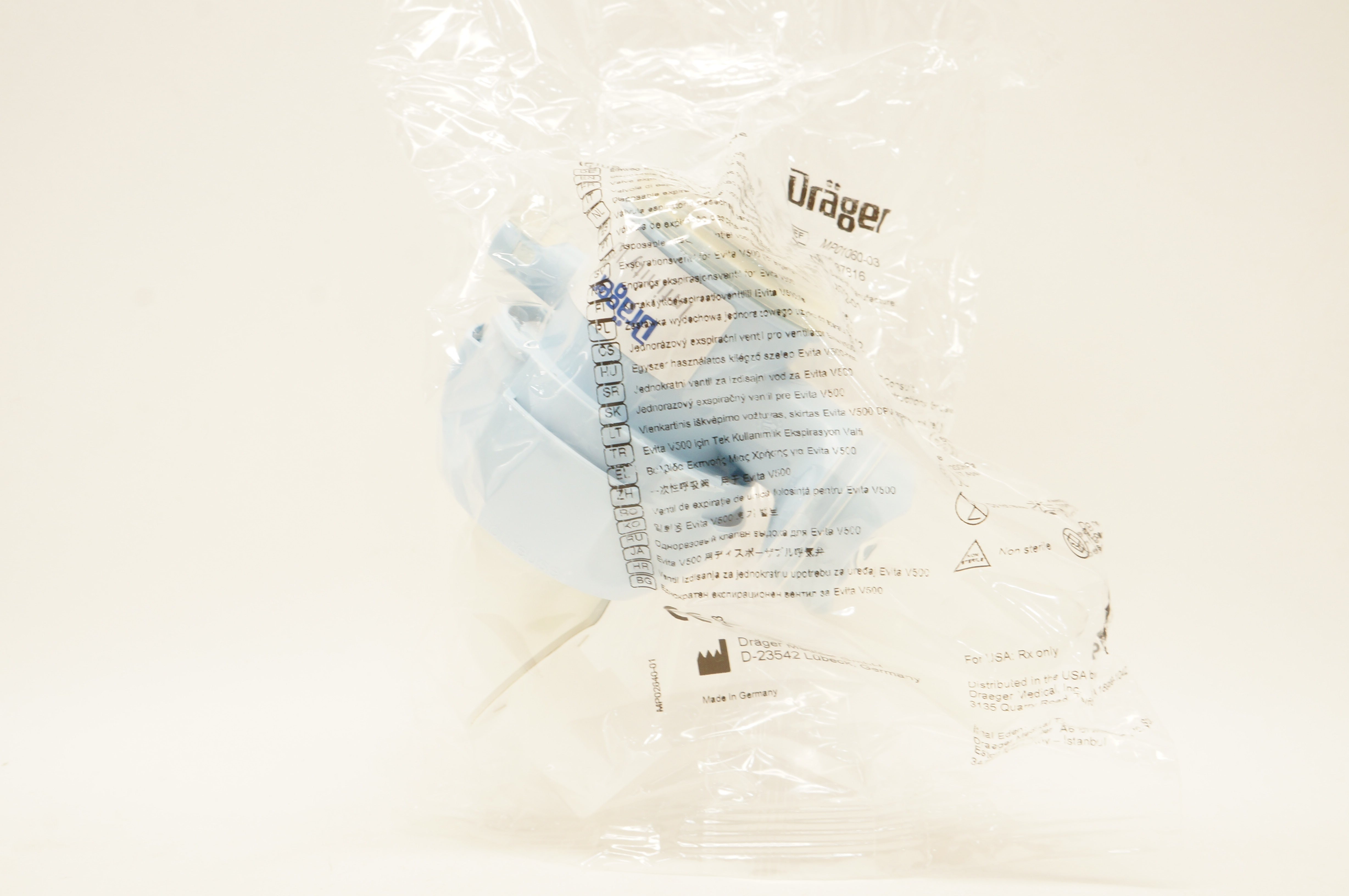 Drager MP01060-03 Evita V500 Disposable Expiratory Valve (x)