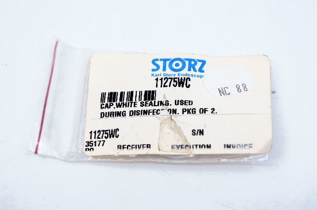 Karl Storz 11275WC White Sealing Cap for Use During Disinfection - Pack of 2