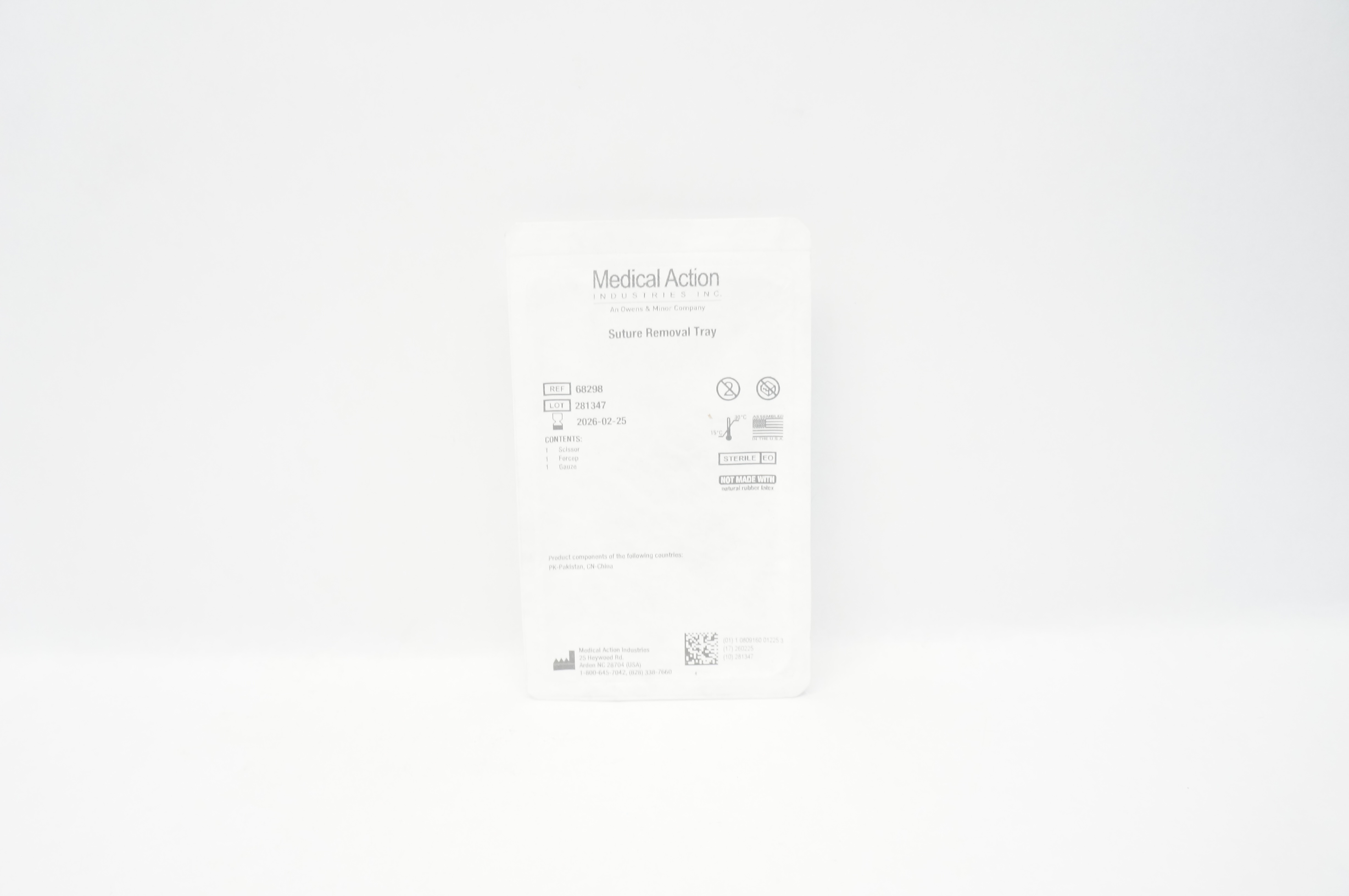 Medical Action 68298 Stre. Removal Tray