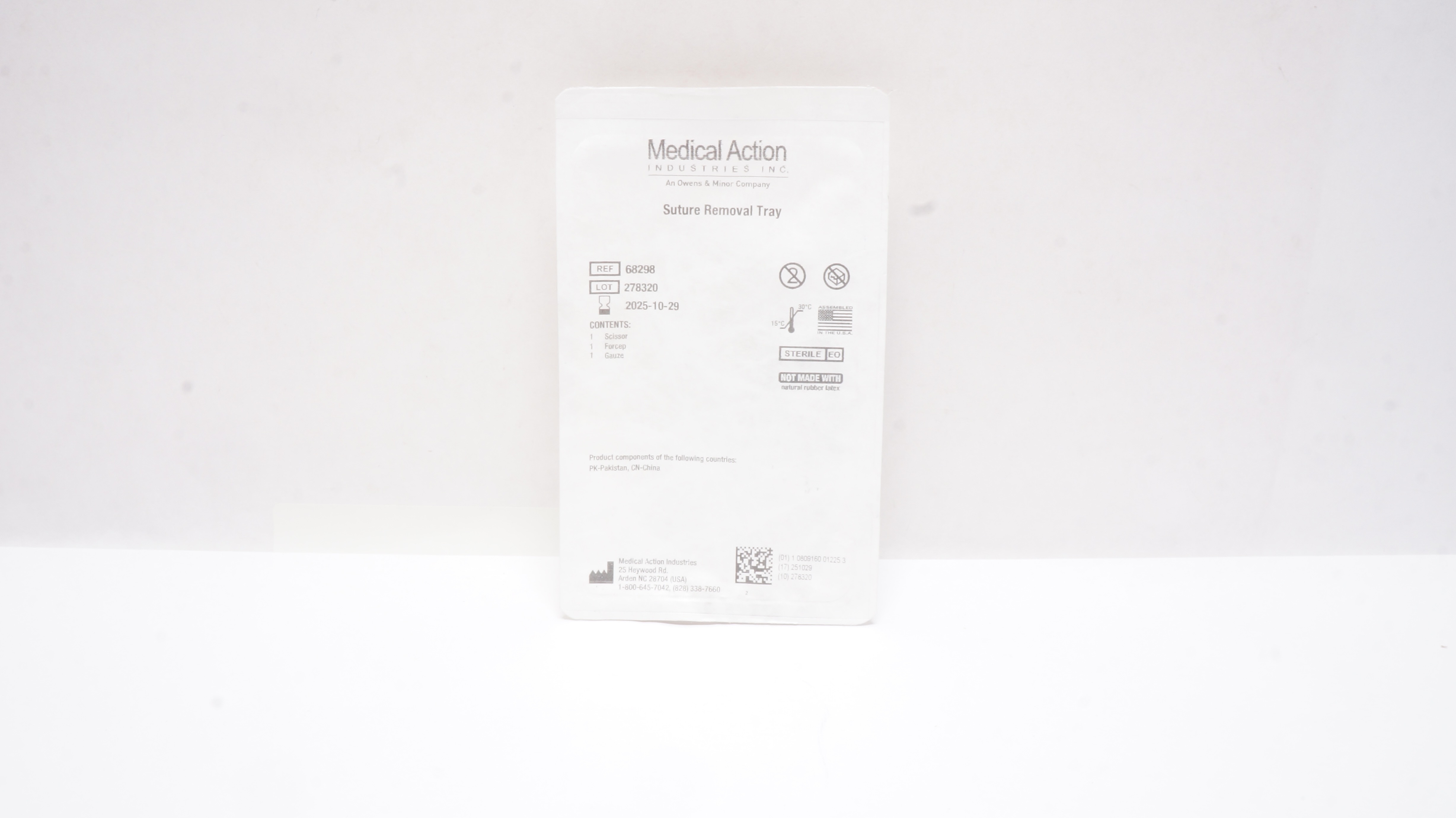 Medical Action 68298 Stre. Removal Tray
