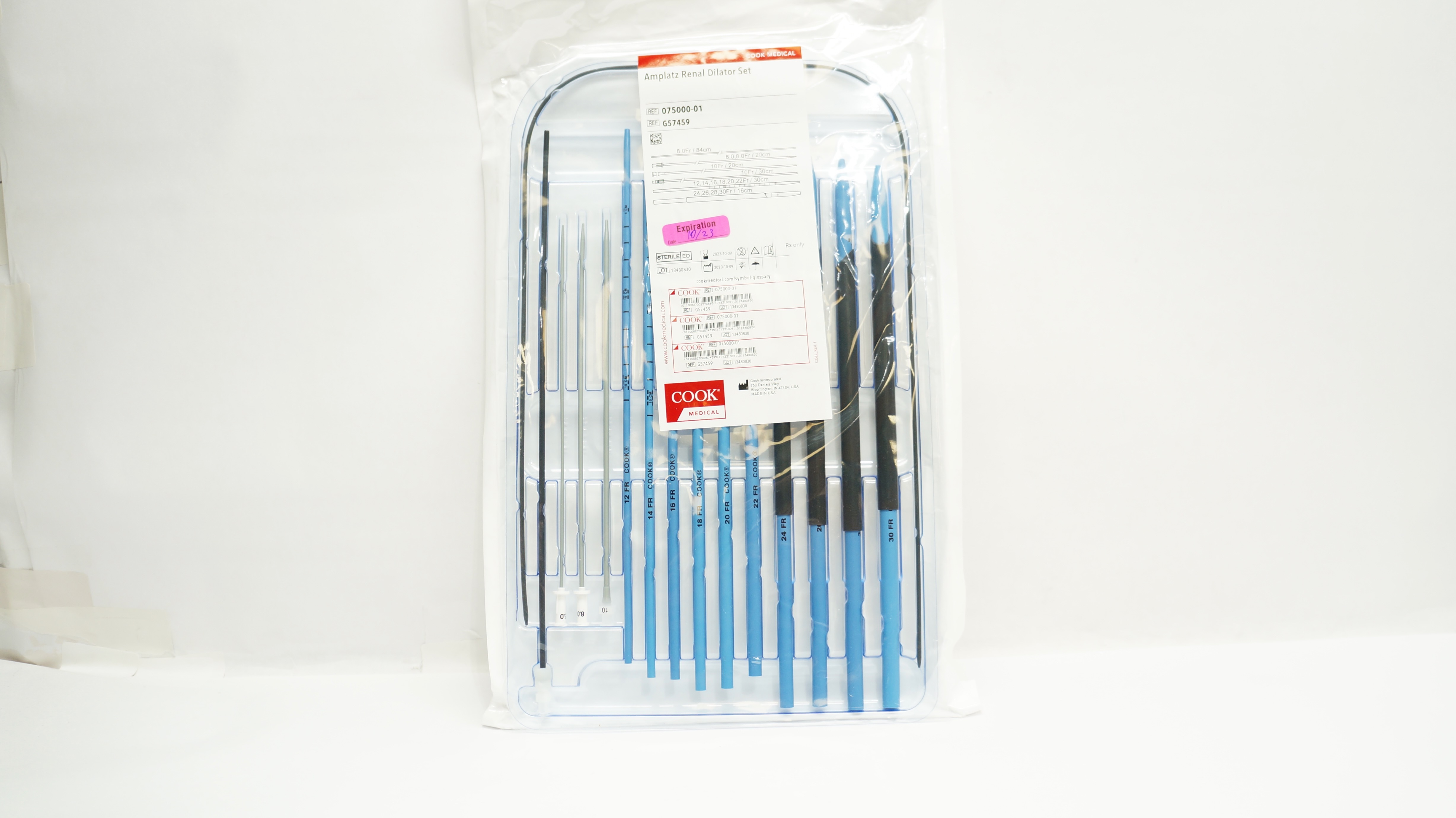 Cook Medical G57459 Amplatz Renal Dilator Set 8.0Fr/84cm