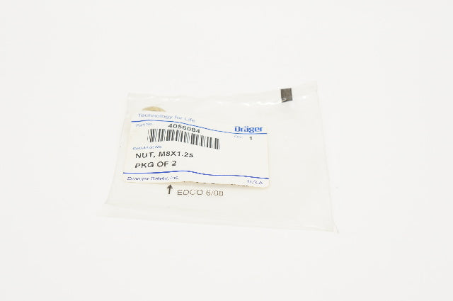 Drager 4056084 Nut, M8 x 1.25 - Pack of 2