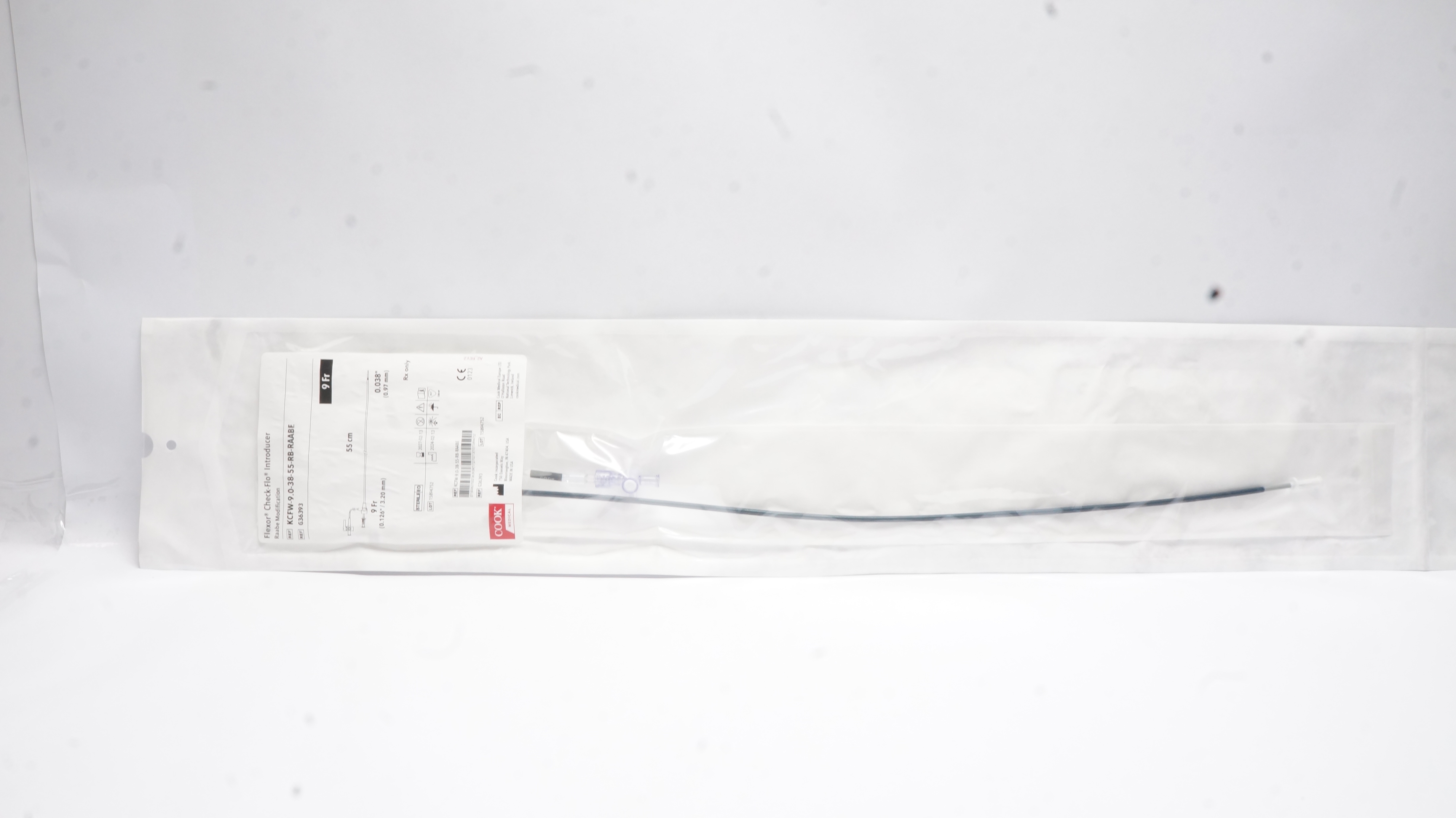 Cook Medical G36393 Flexor Check-Flo Introducer 9Fr