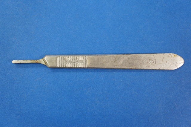Wright Handle Surgical Knife Detachable Blade Size 3 Narrow Nose 5inch