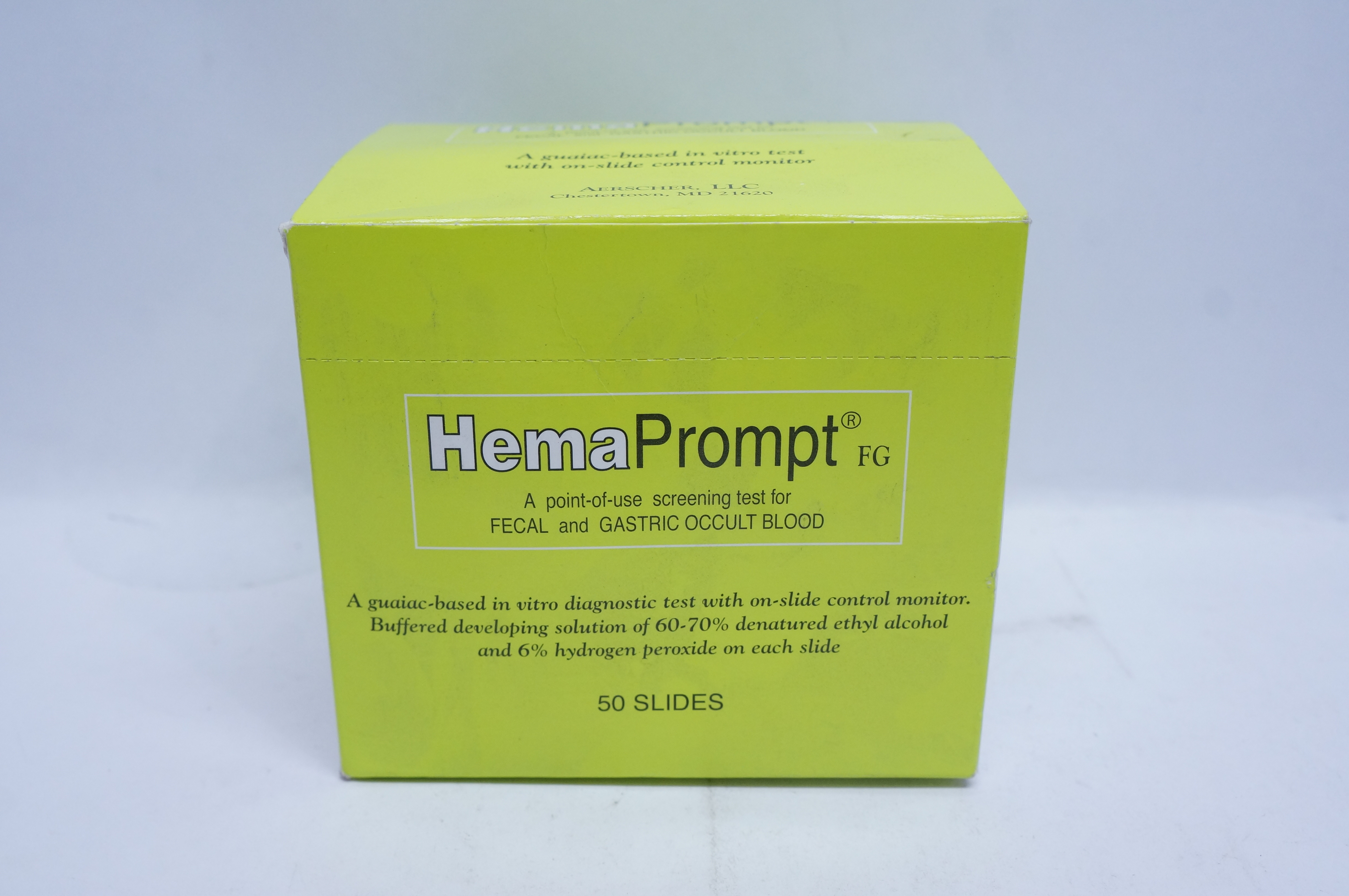 Aerscher 9007799 HemaPrompt Screening Test For Fecal & Gastric Bld (x)-Box of 50