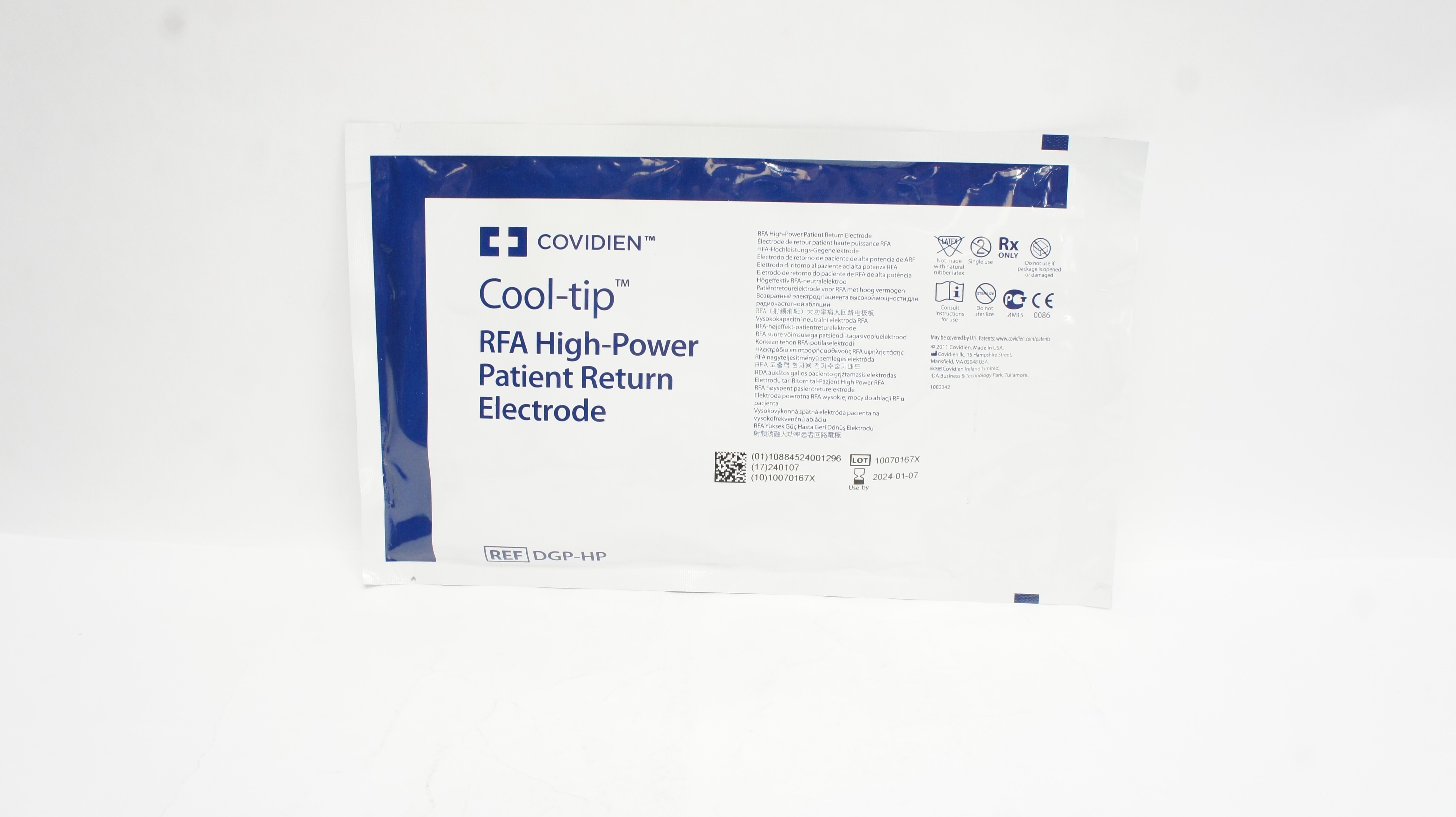 Covidien DGP-HP Cool-Tip RFA High-Power Patient Return Electrode (x)