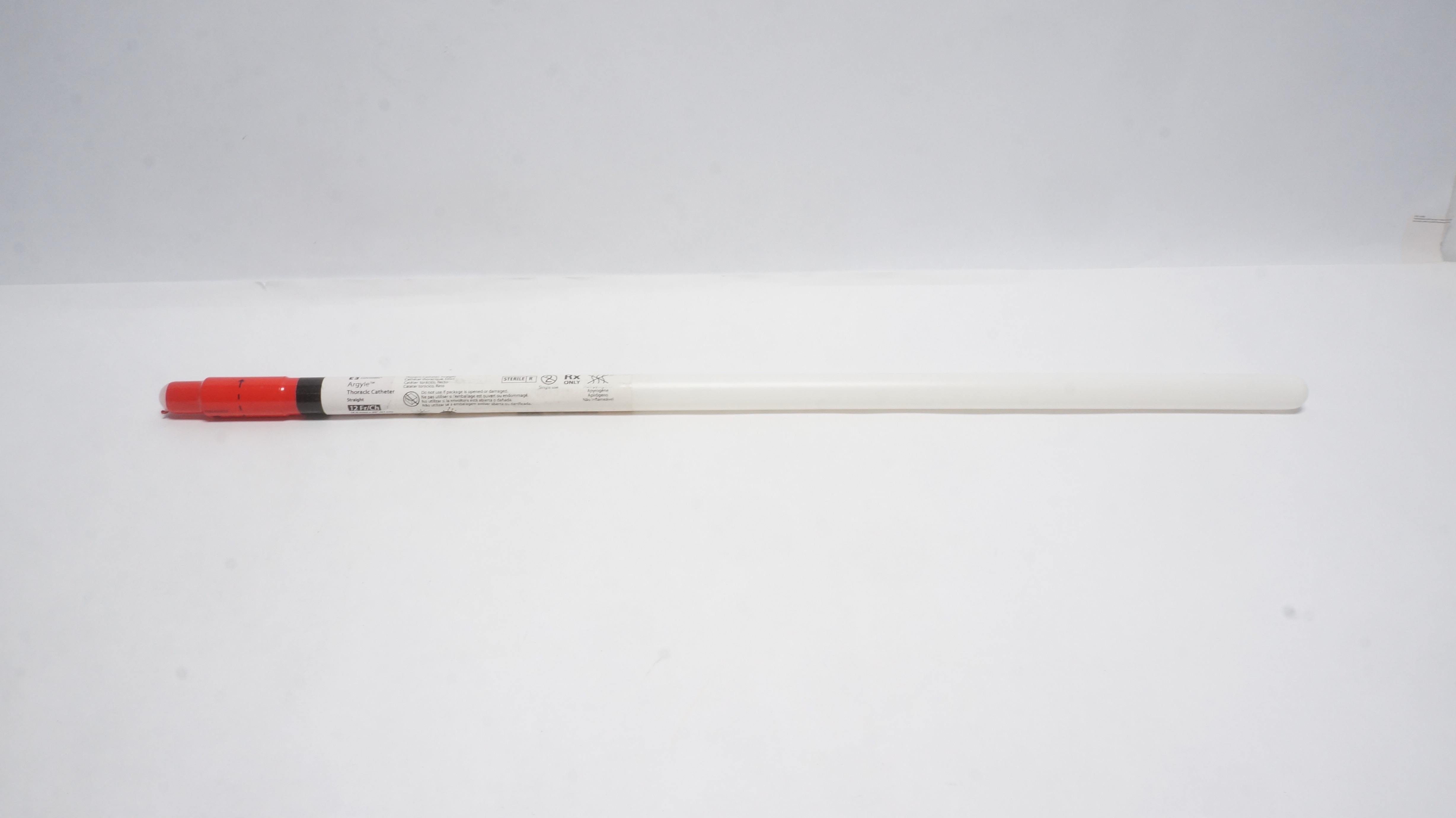 Covidien 8888570507 Argyle Thoracic Cath. 12Fr/Ch (4.0mm) x 20inch (51cm) (x)