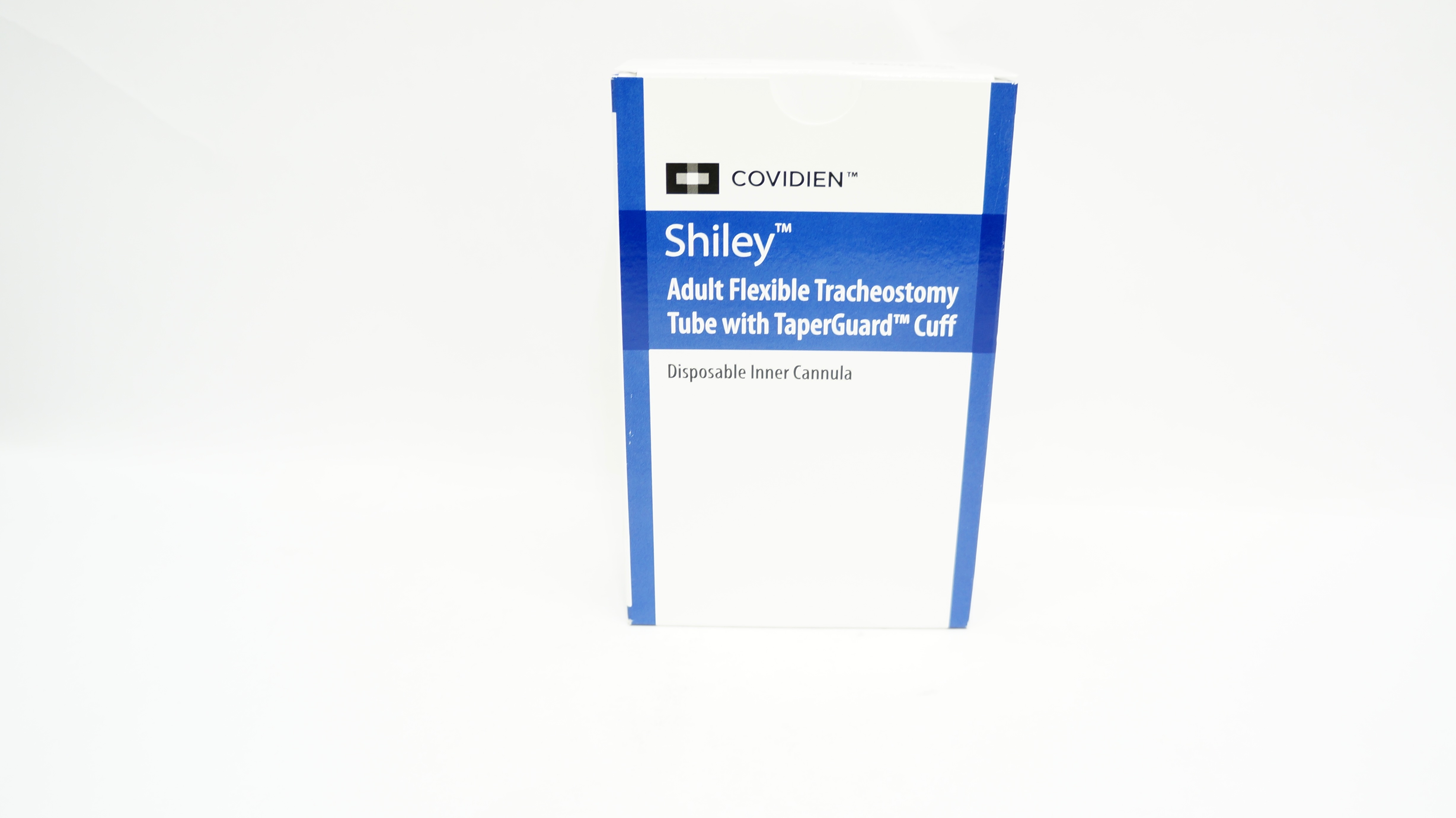 Covidien 8CN85H Shiley Adult Flexible Tracheostomy Tube 8.5ID x 12.2OD x 26.6mm