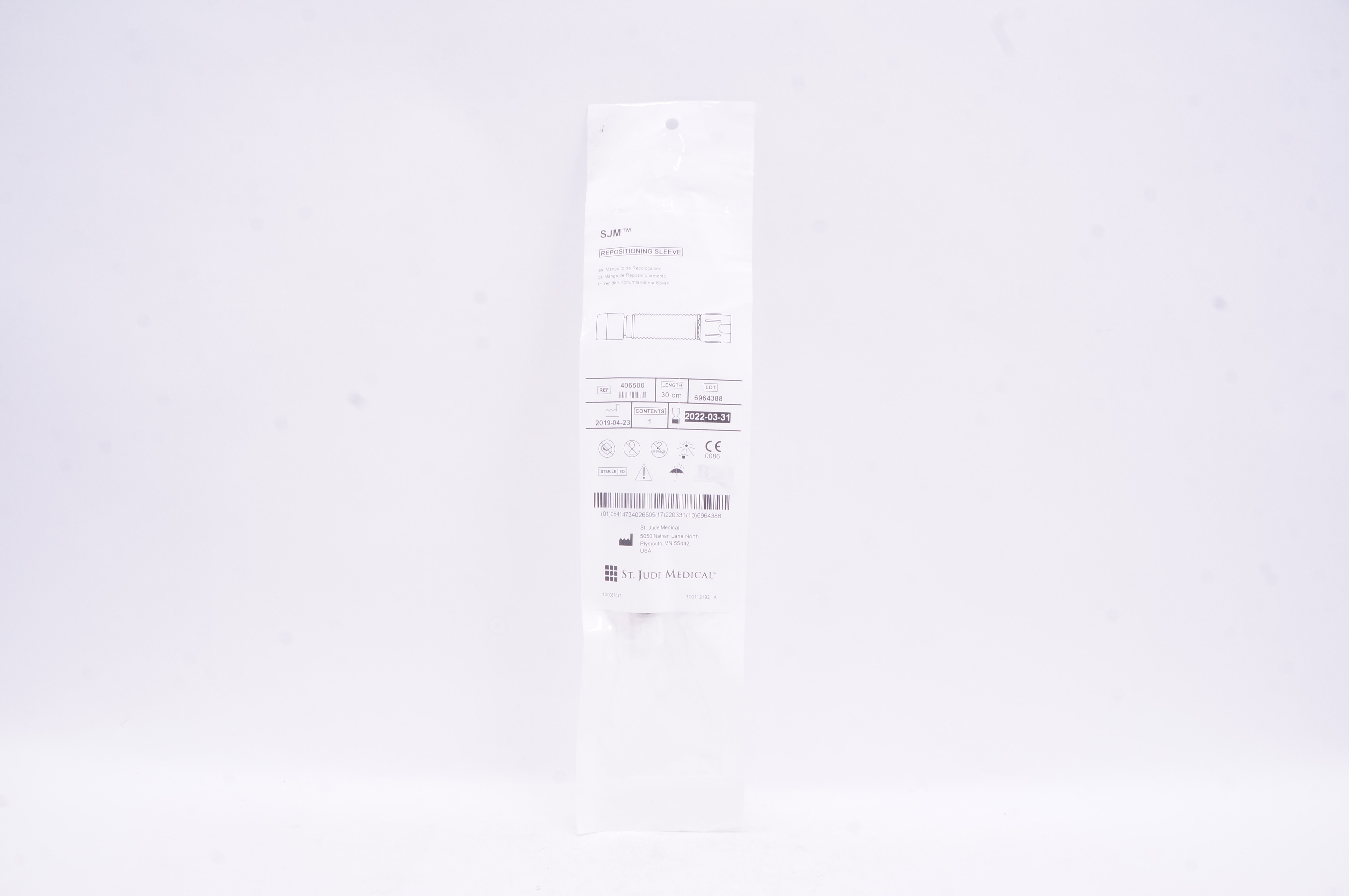 St.Jude Medical 406500 SJM Repositioning Sleeve 30cm