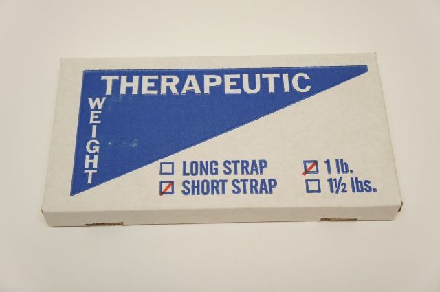 Therapeutic Weight Short Strap 1 lbs.