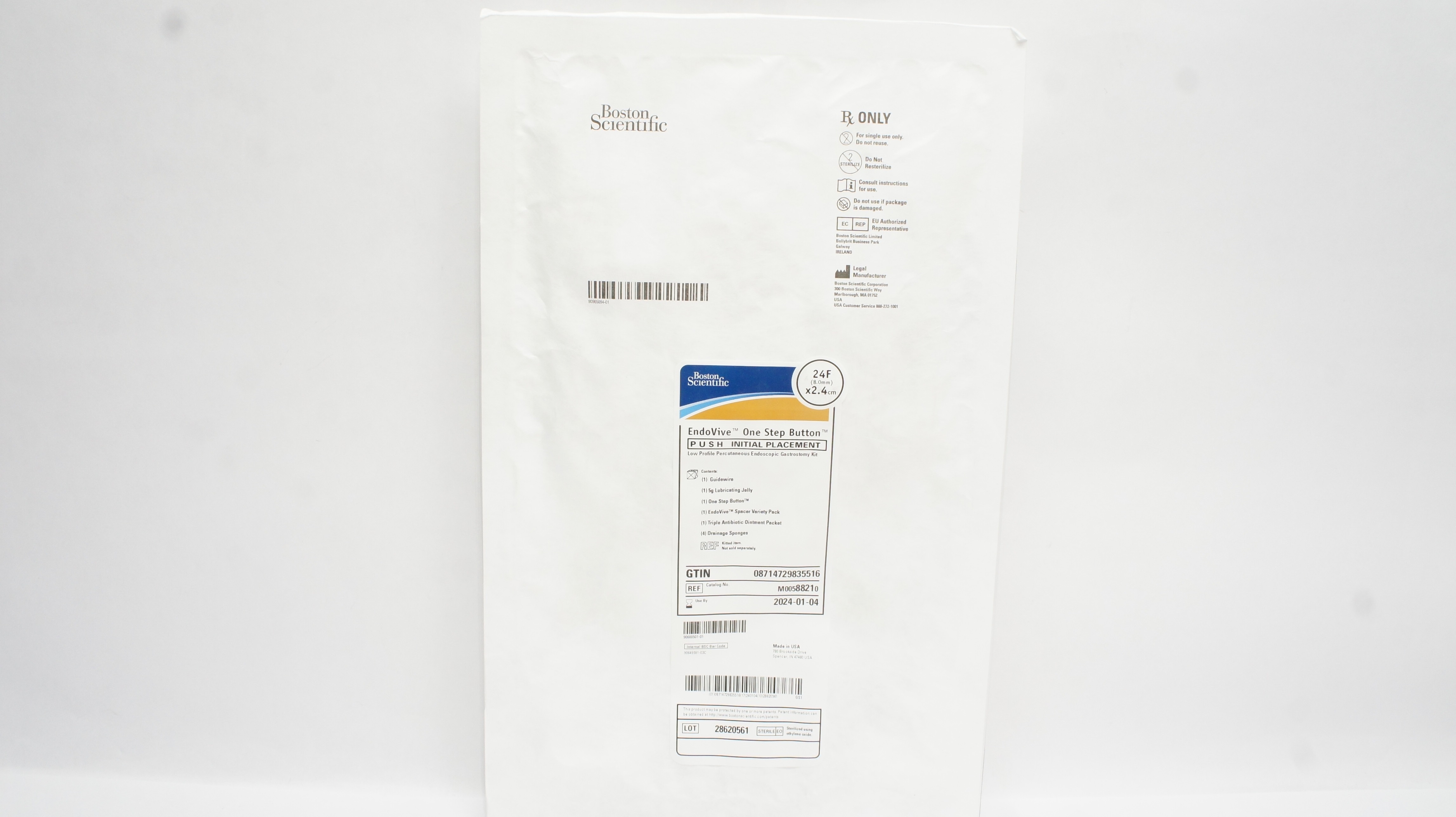 Boston Scientific 8821 EndoVive  Percutaneous Endoscopic Gastronomy Kit (x)