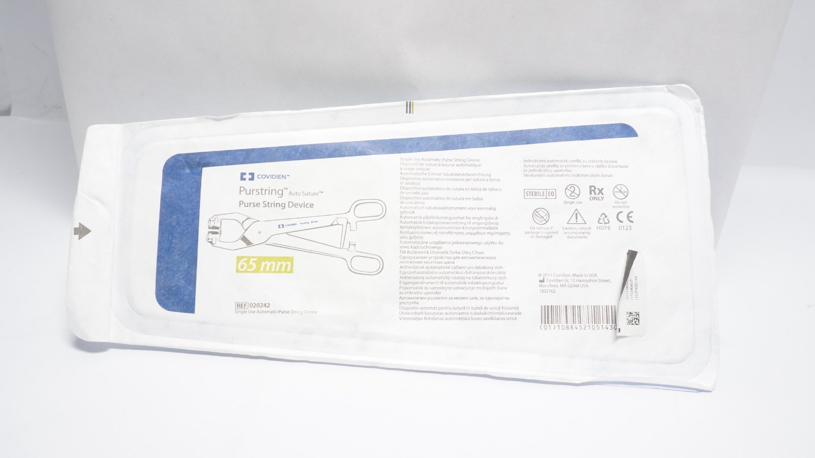 Covidien 020242 Purstring Auto Suture Device 65 mm
