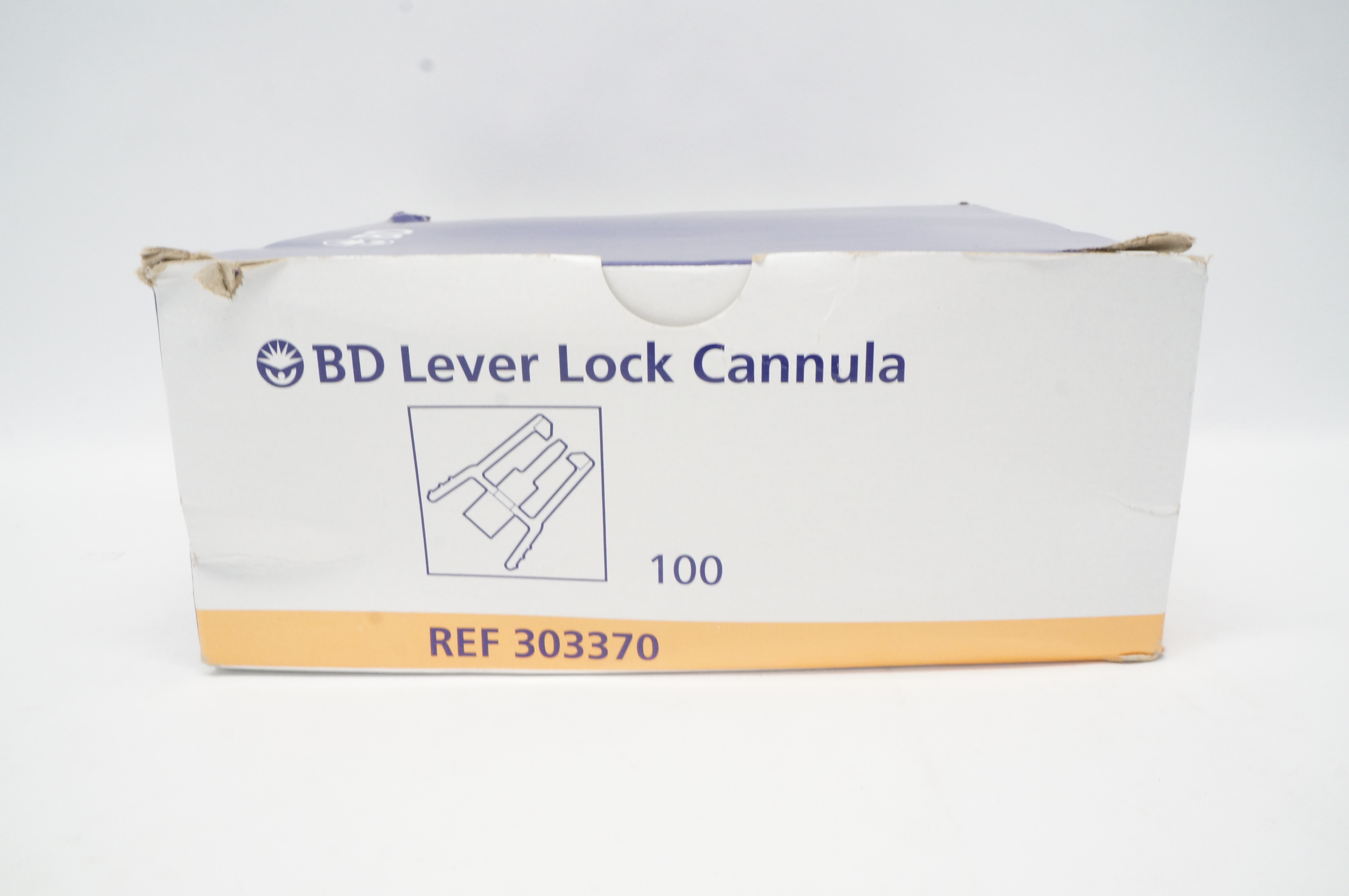 BD 303370 Lever Lock Cannula (x) ~ Box of 100