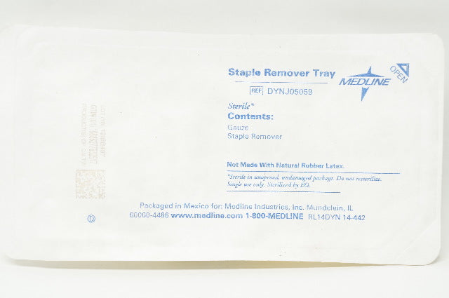 Medline DYNJ05059 Staple Remover Tray