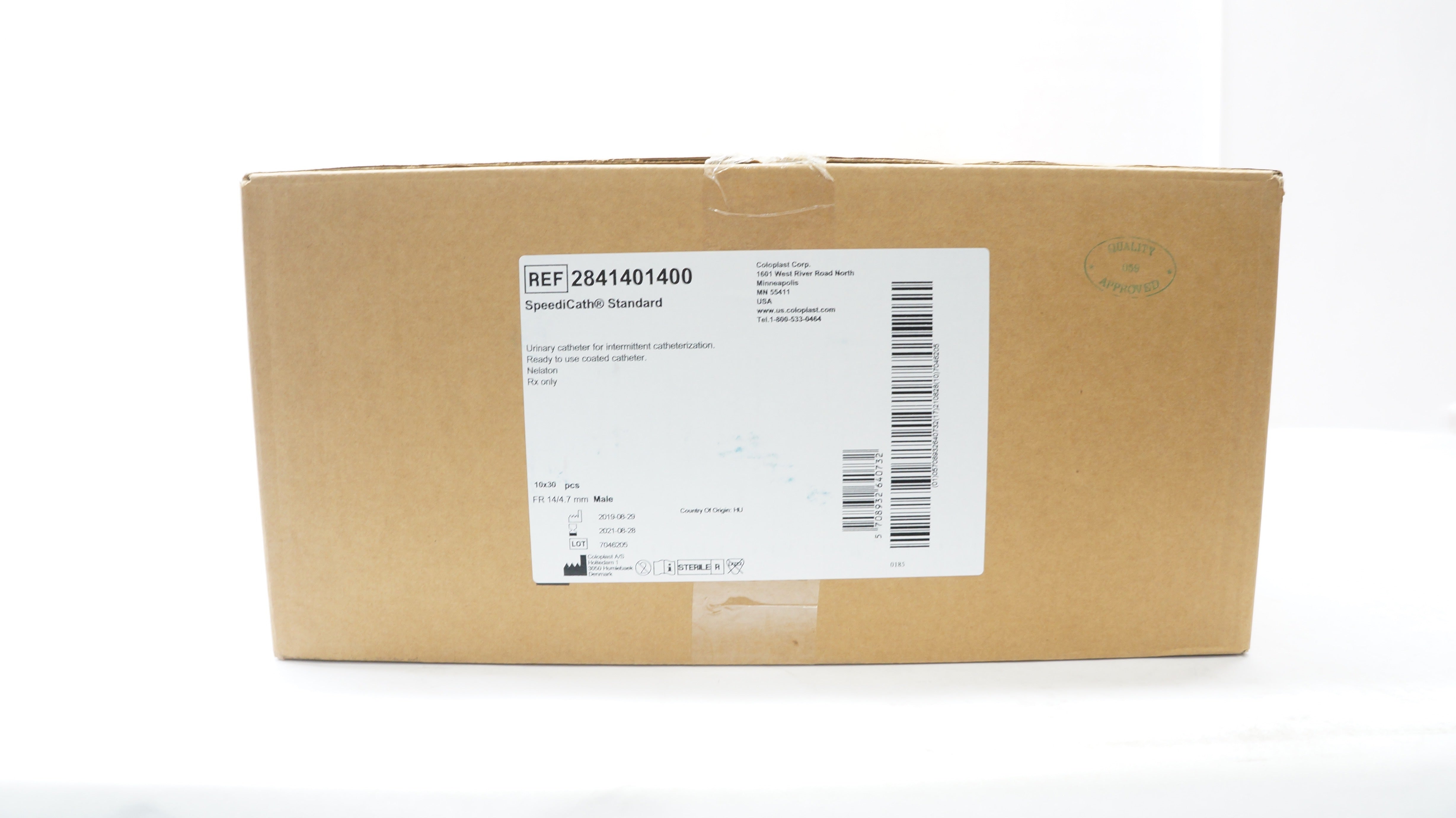 Coloplast 2841401400 SpeediCath Standard 14Fr (x) - Case of 300