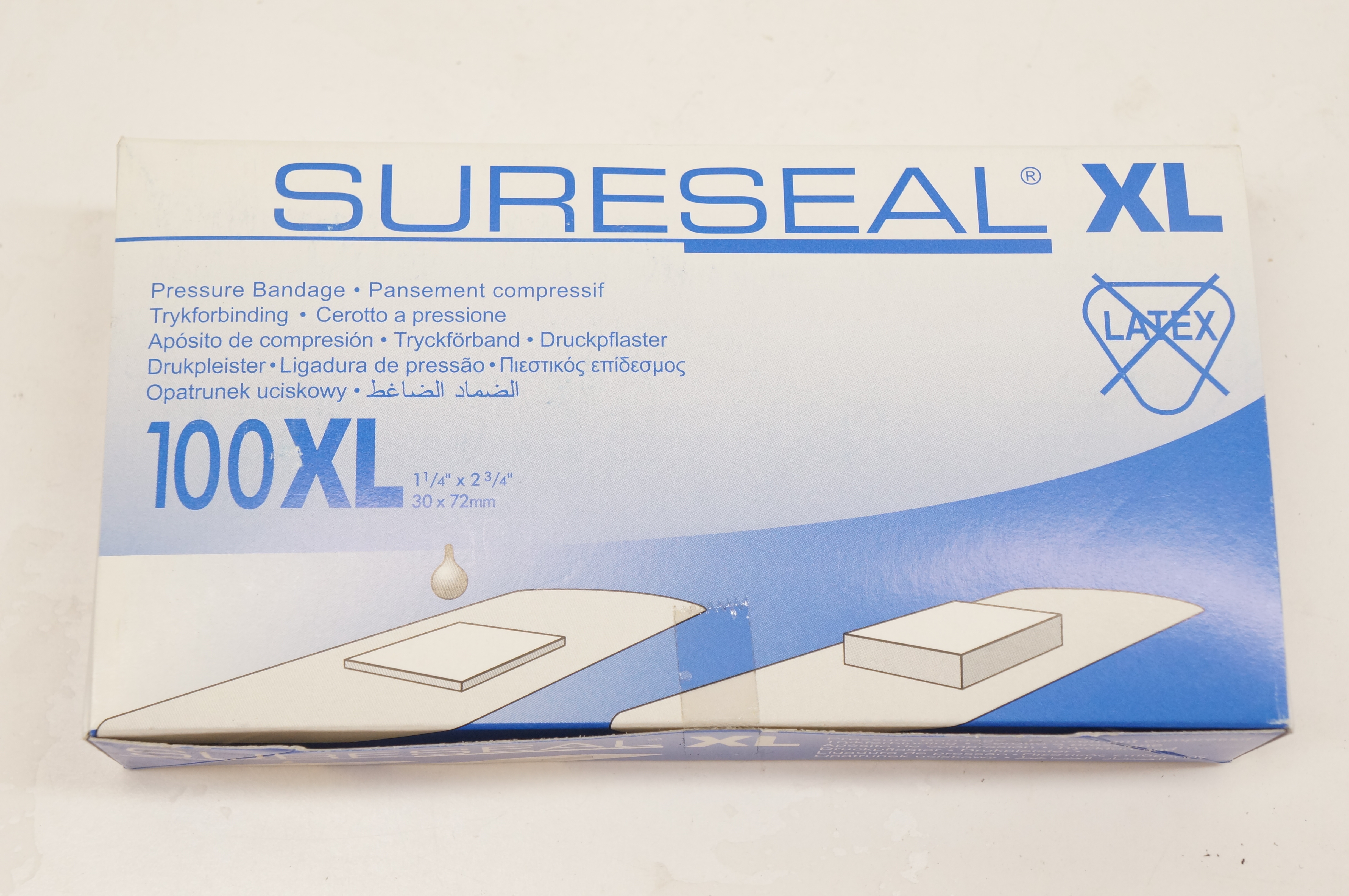 Facet Technologies 85200 SURESEAL XL Bandage 1-1/4inch x 2-3/4inch (x)-Box of 10