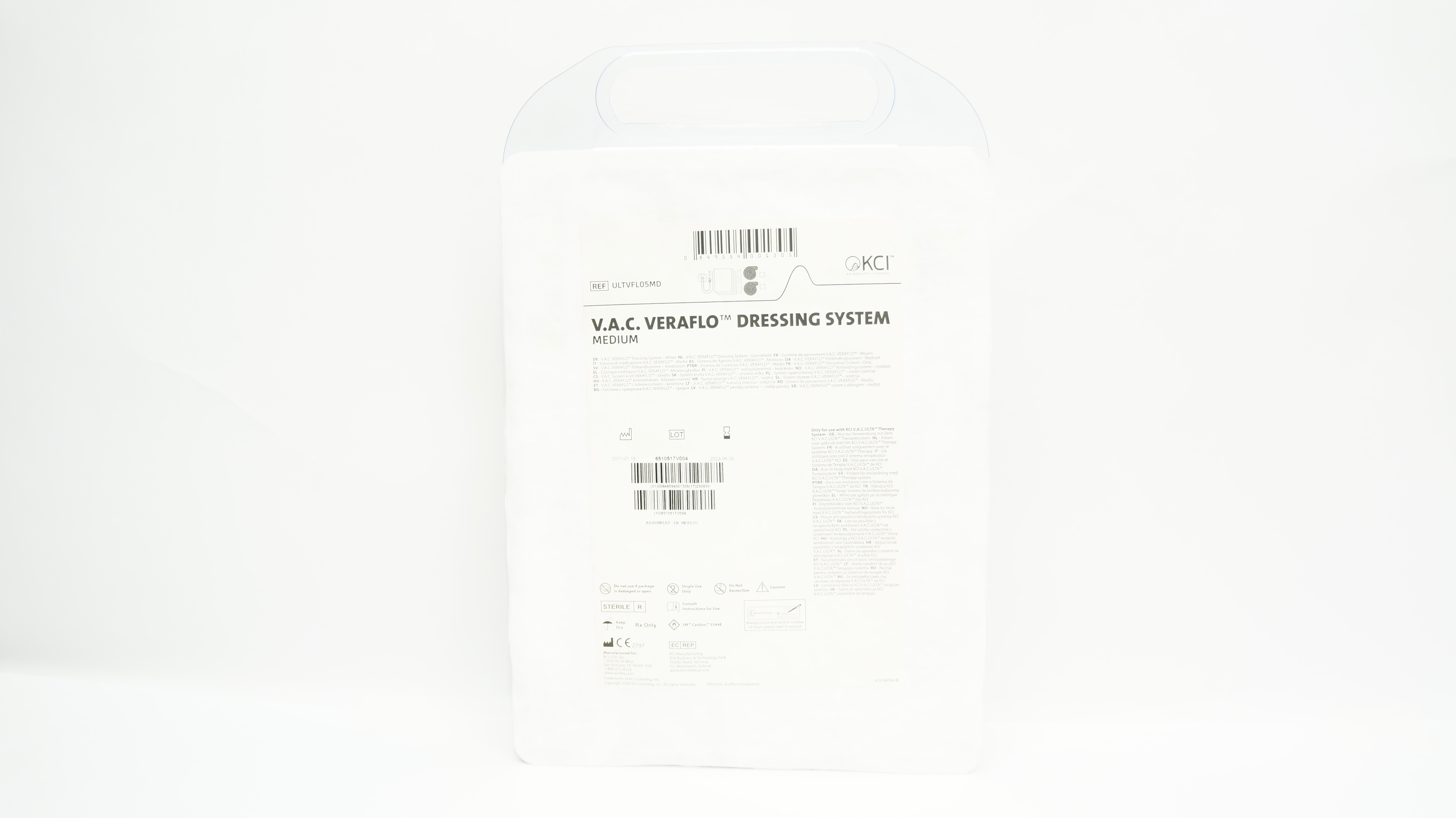 KCI ULTVFL05MD Acelity V.A.C. Veraflo Dressing System Medium (x)