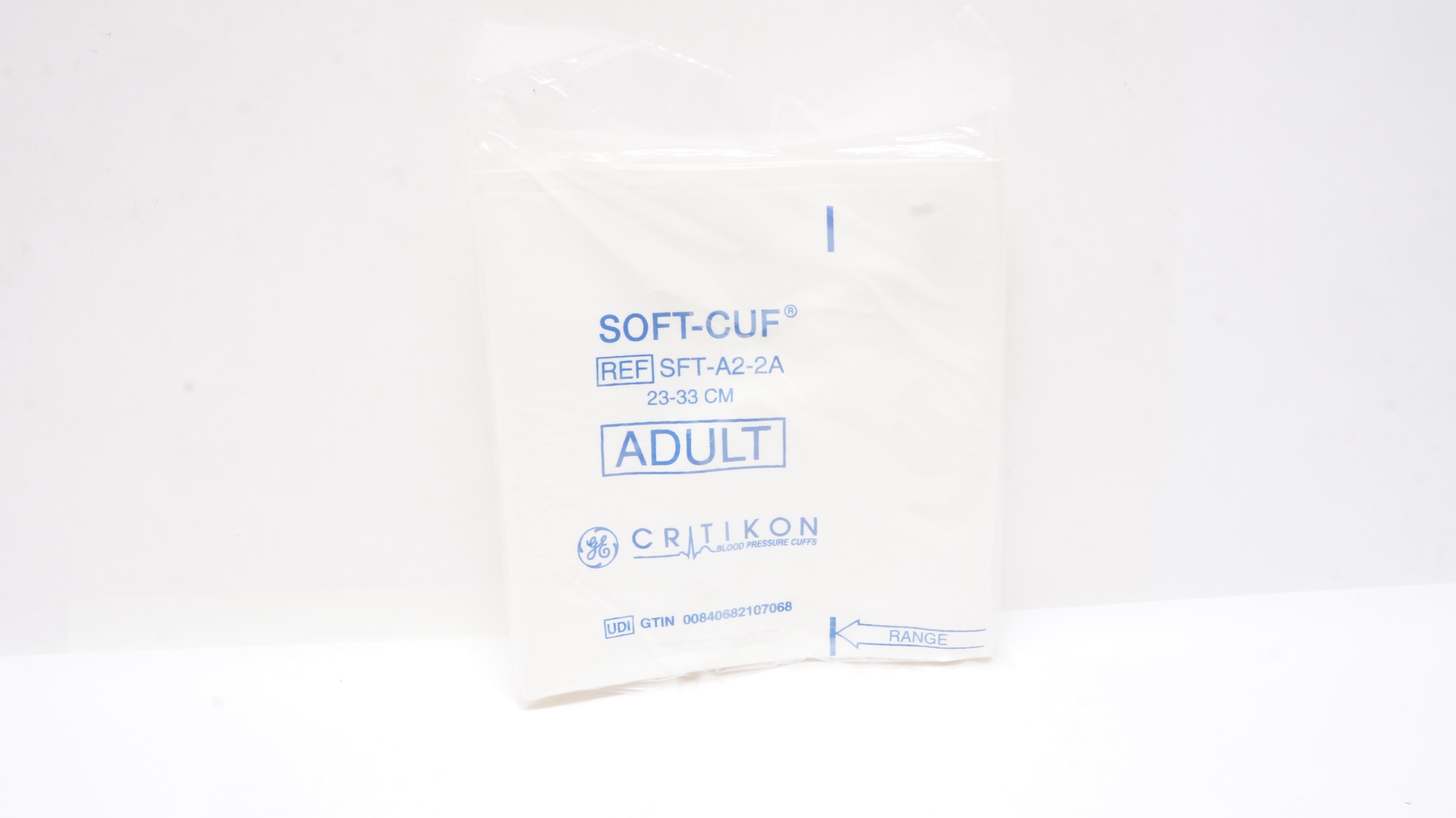 GE Medical SFT-A2-2A Soft-Cuf Critikon Blood Pressure Cuffs Adult 23-33 cm