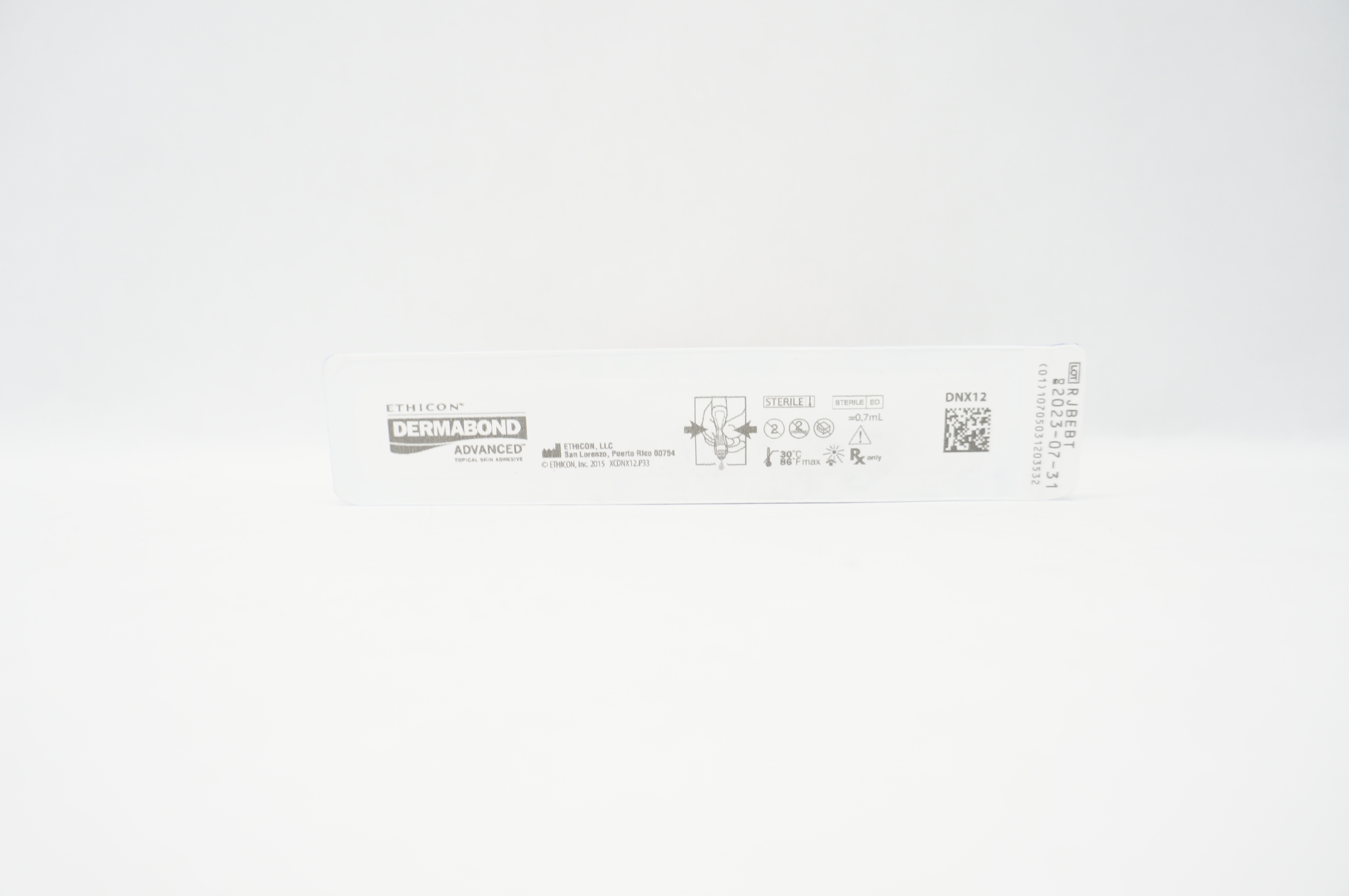 Ethicon DNX12 Dermabond Advanced Topical Skin Adhesive 0.7mL