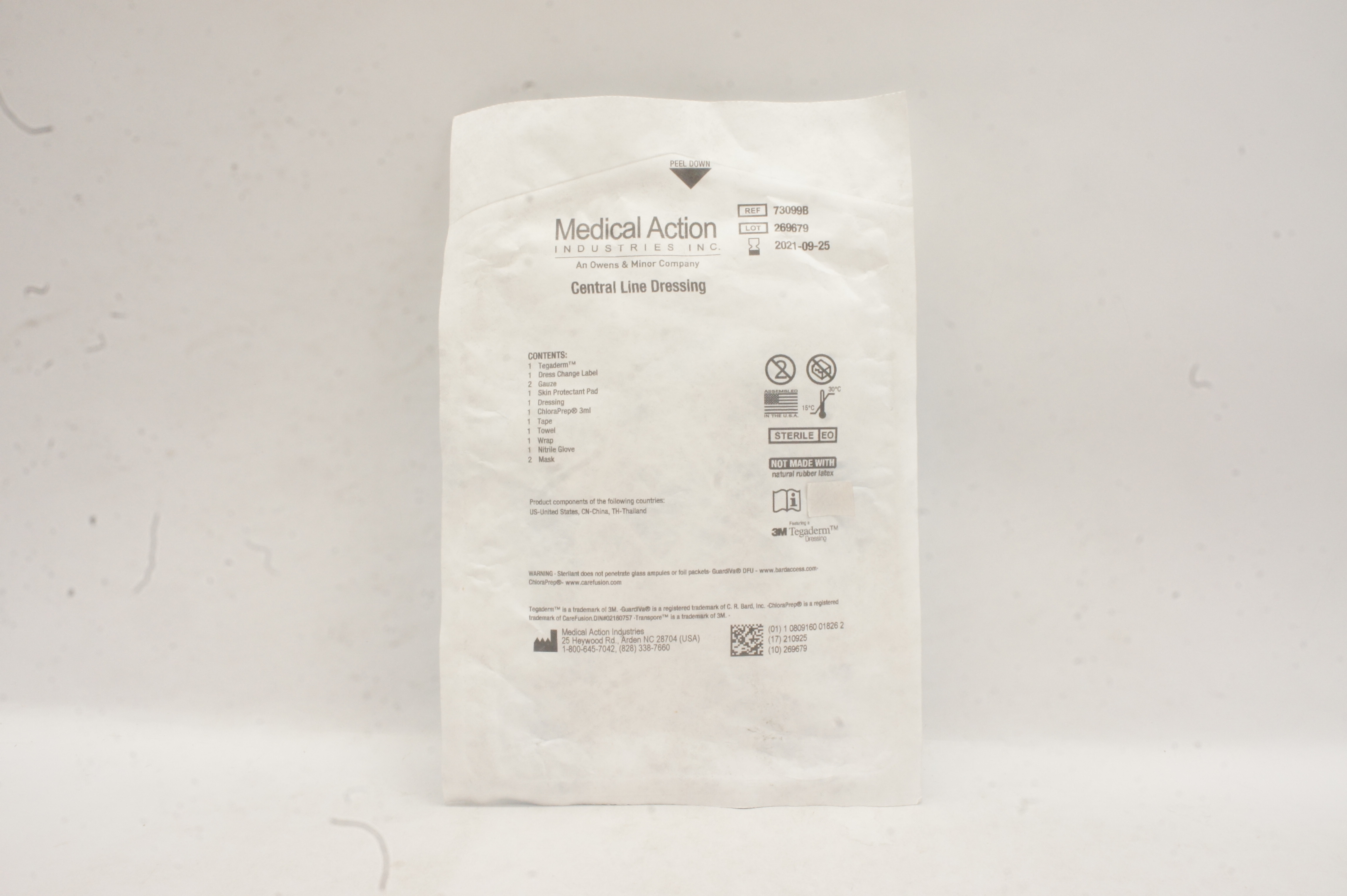 3M 73099B Tegaderm Medical Action Central Line Dressing (x)
