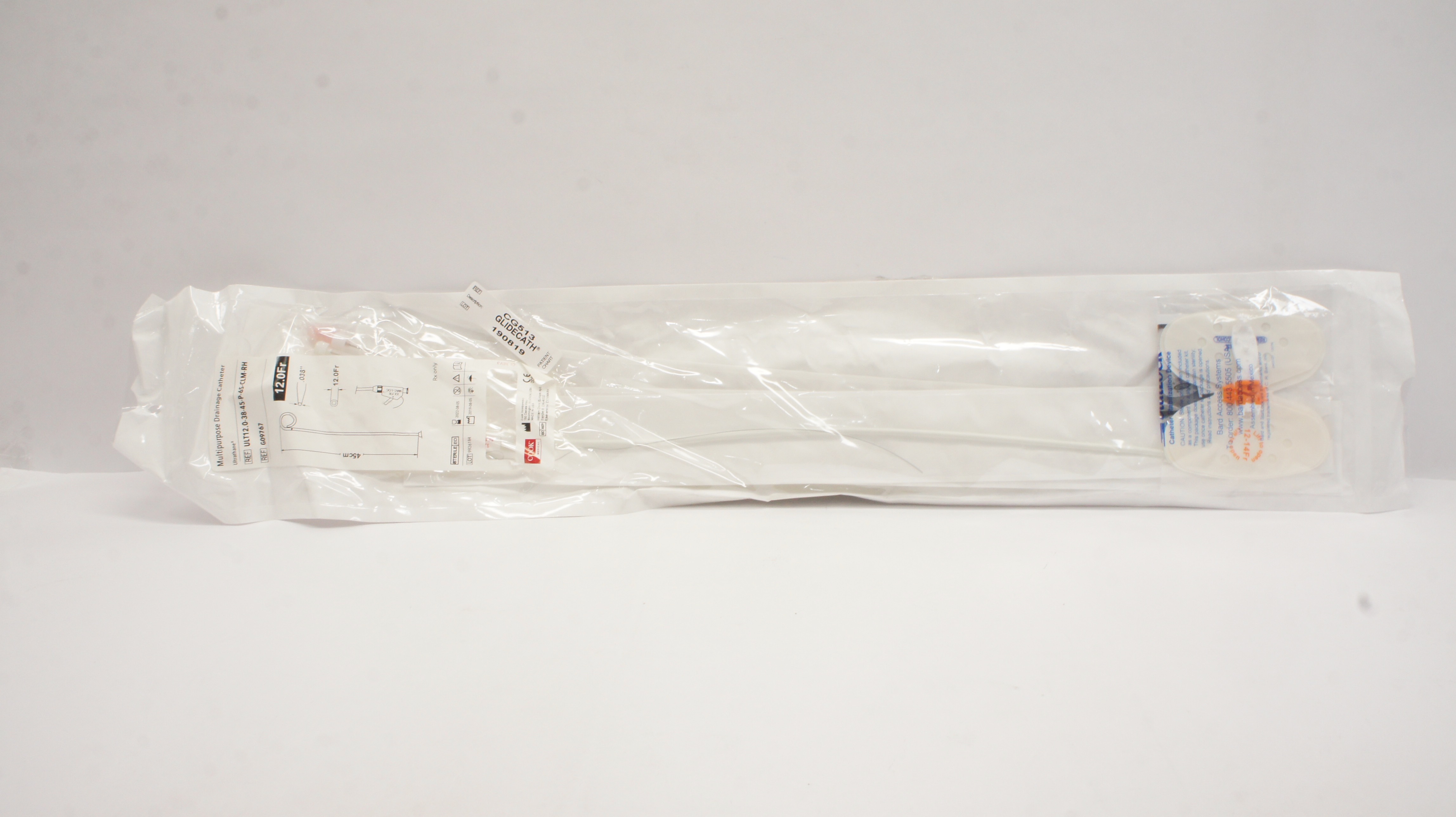Cook Medical G09767 Multipurpose Drainage Cath. 12.0Fr x 45cm x .038inch (x)