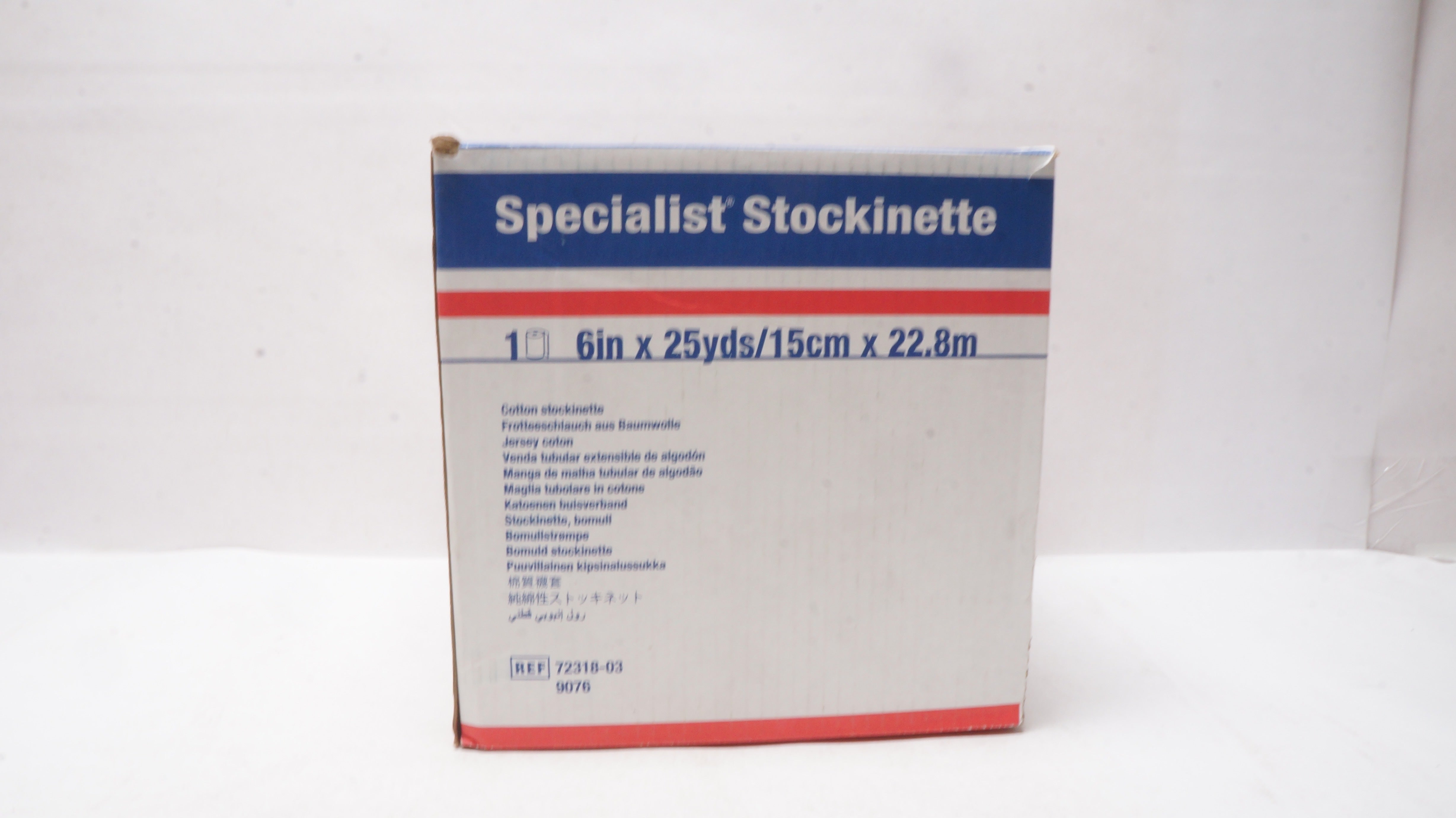 BSN Medical 72318-03 Specialist Cotton Stockinette 6inch x 25yds