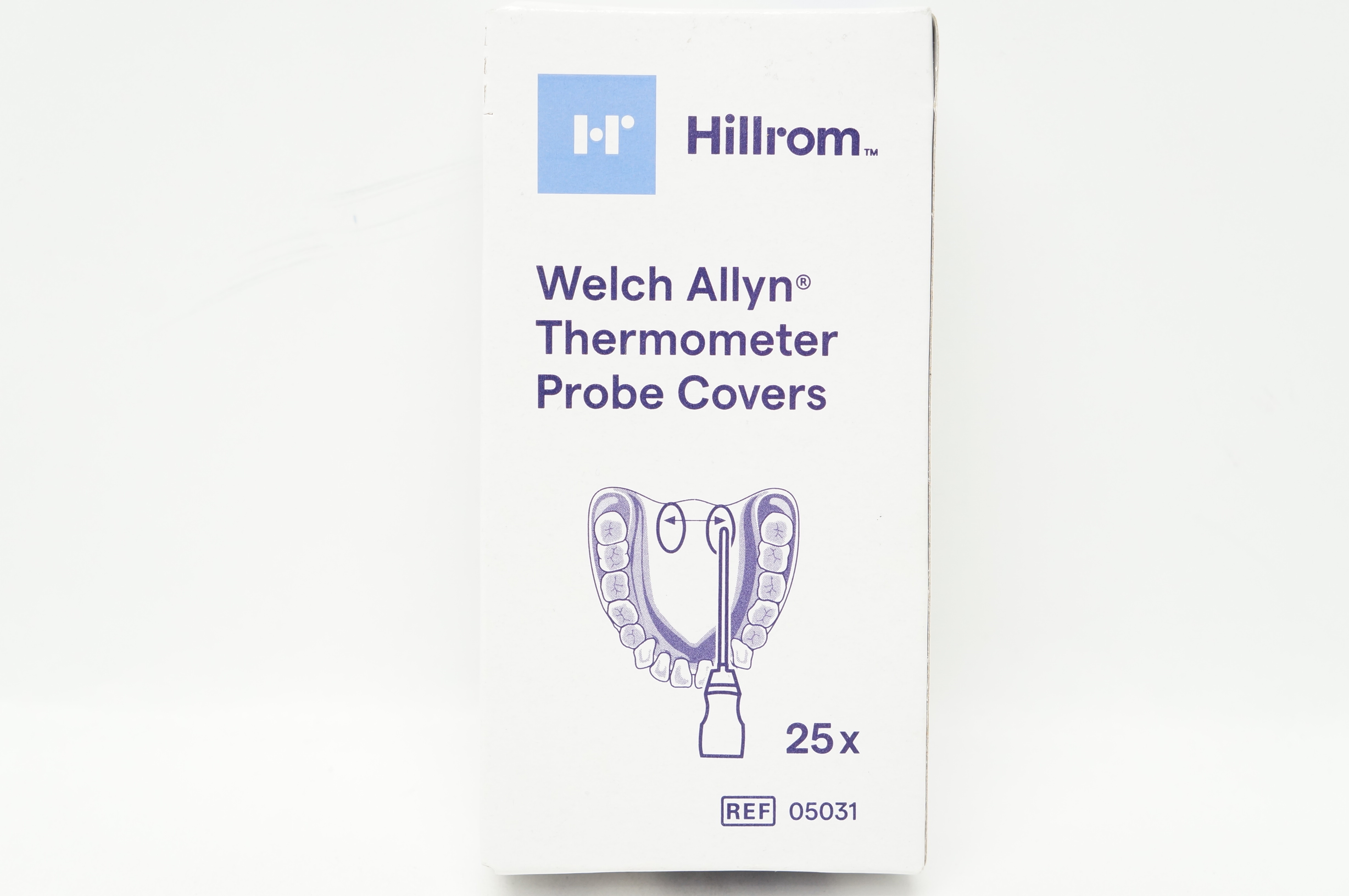 Welch Allyn 05031 Hillrom Thermometer Probe Covers - Box of 25