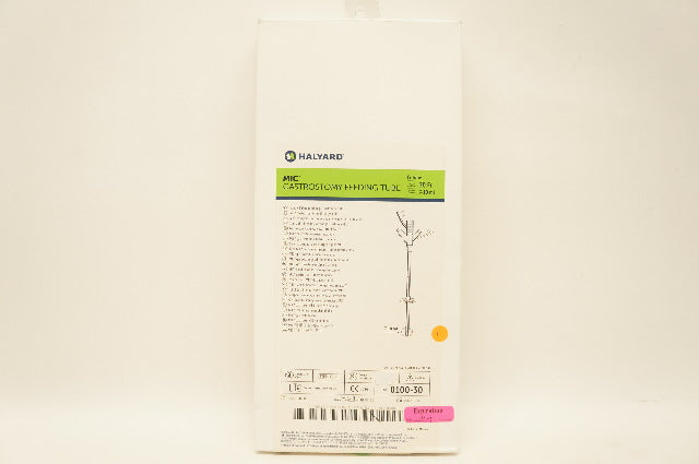 Halyard 0100-30 Mic Gastrostomy Feeding Tube 30Fr (x)