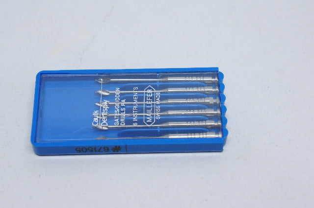 Dentsply 671505 Gates/Glidden Drills - Pack of 6