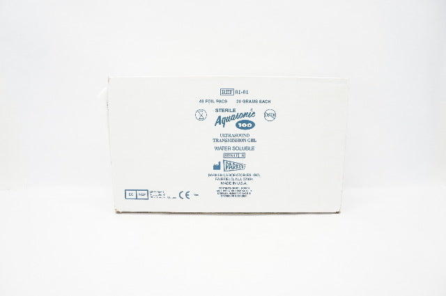 Parker 01-01 Aquasonic 100 Ultrasound Transmission Gel (x) - Box of 48