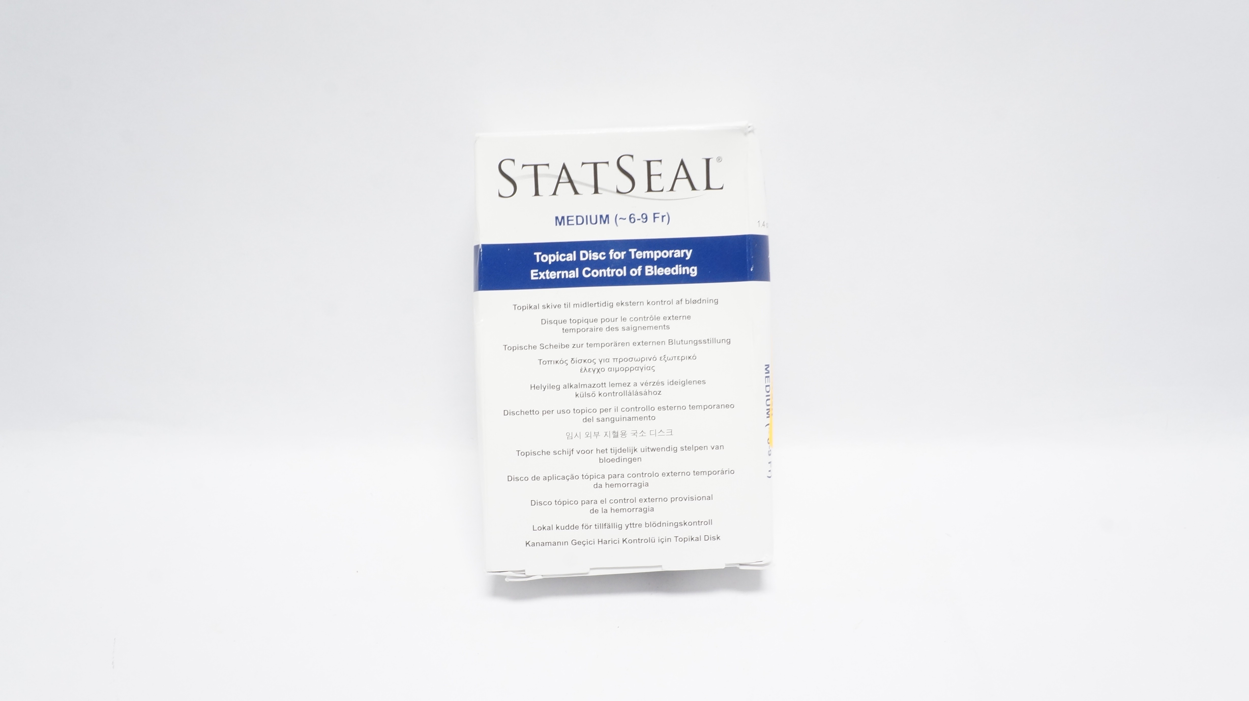 Biolife DM615 Statseal Medium (~6-9Fr), 0.55inch Topical Disc (x) - Box of 6