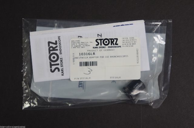 Karl Storz 10316LR Anesthesia Adaptor For CO2 Bronchoscopes