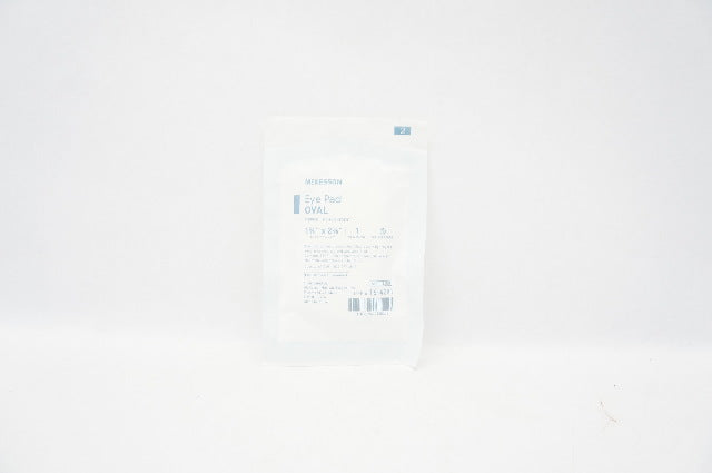 McKesson 16-4281 Eye Pad Oval 1 5/8inch x 2 5/8inch
