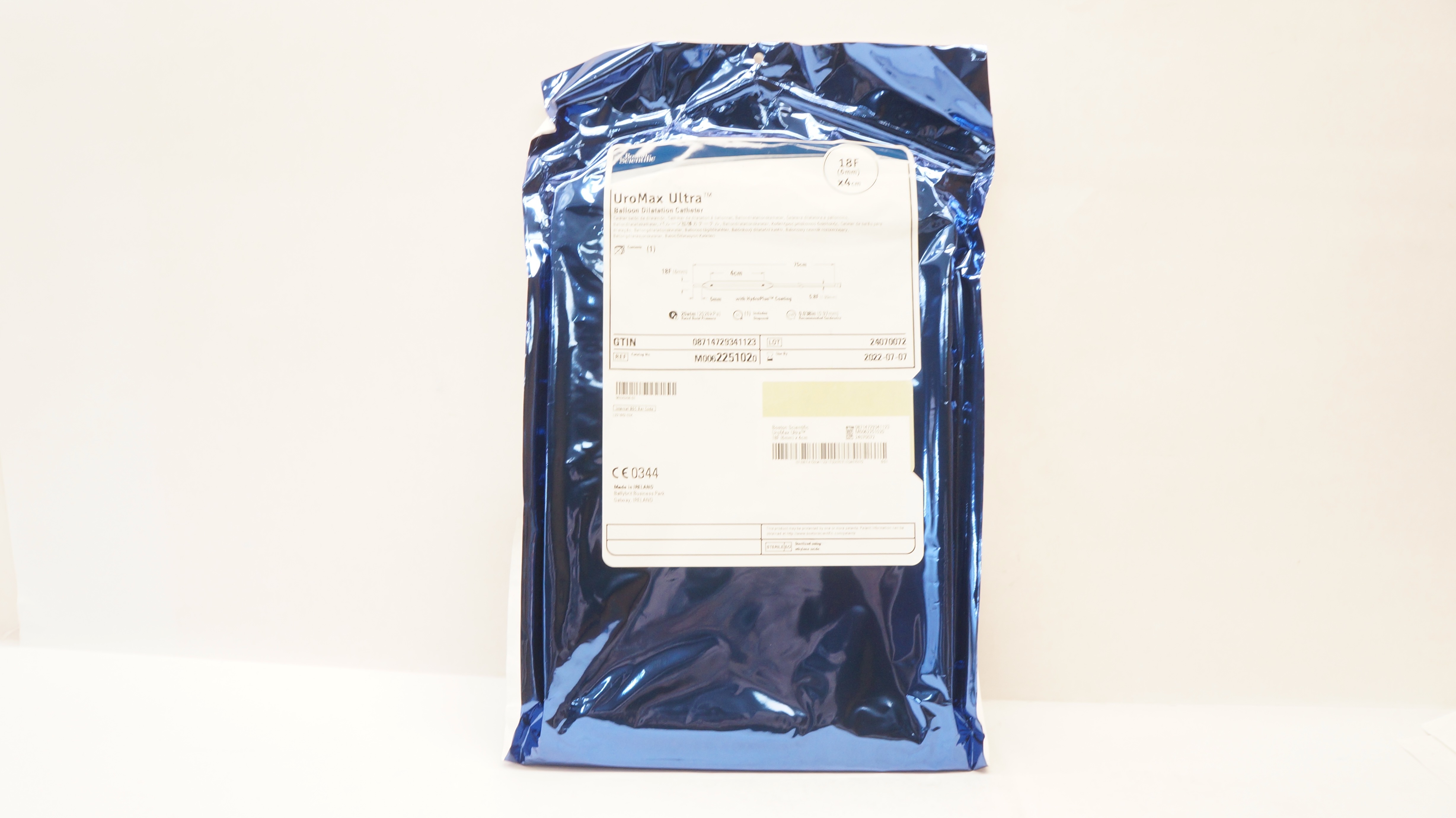 Boston Scientific M0062251020 UroMax Ultra Balloon Dilatation Cath.18F x 4cm (x)