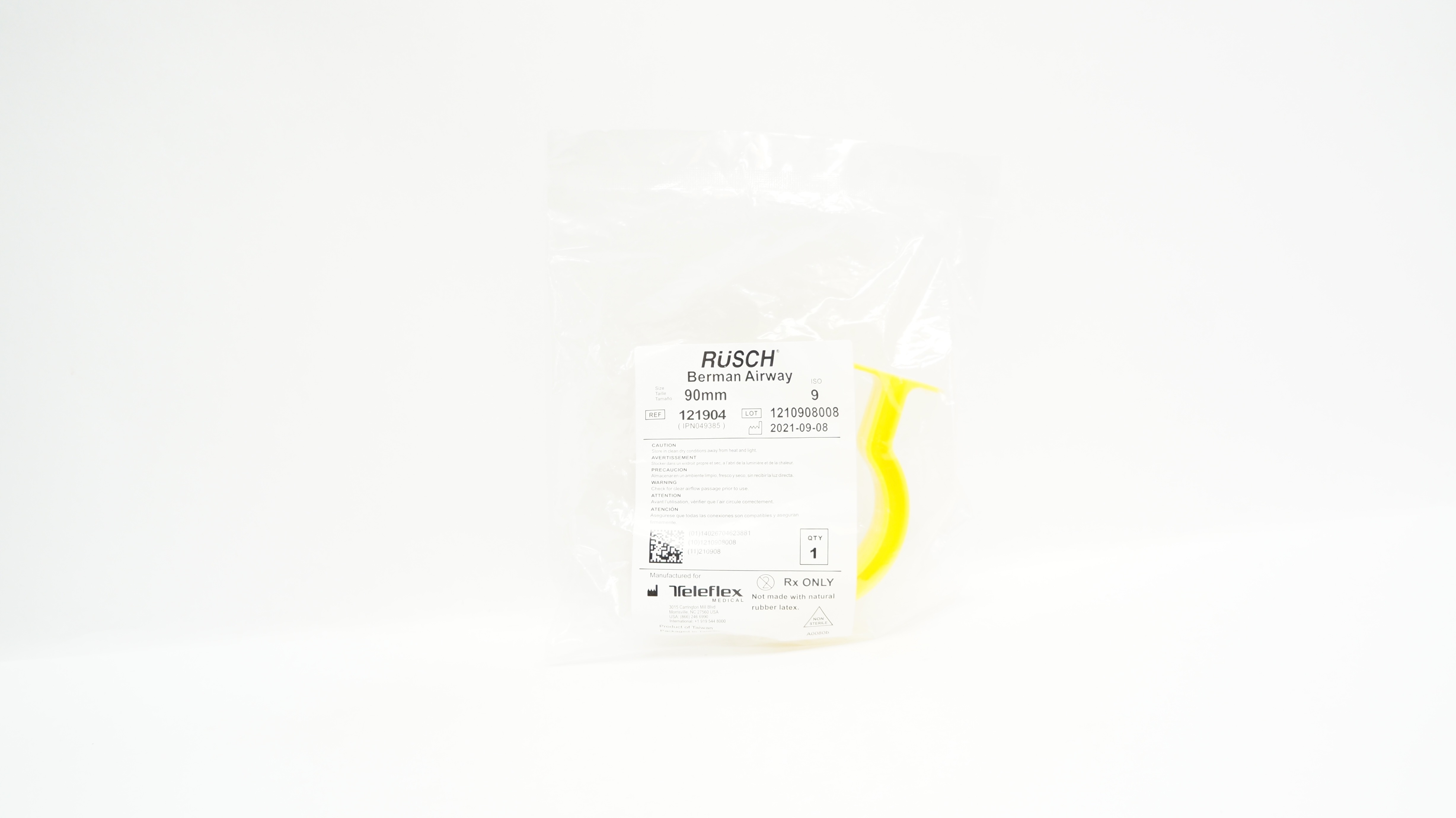 Teleflex 121904 Rusch Berman Airway 90mm