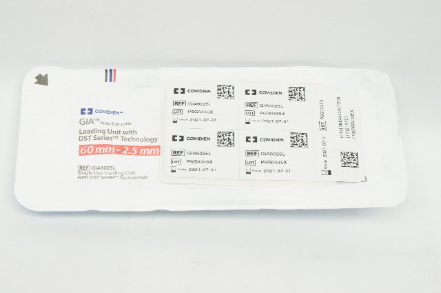 Covidien GIA6025L GIA Loading Unit with DST Series Technology 60mm-2.5mm (x)