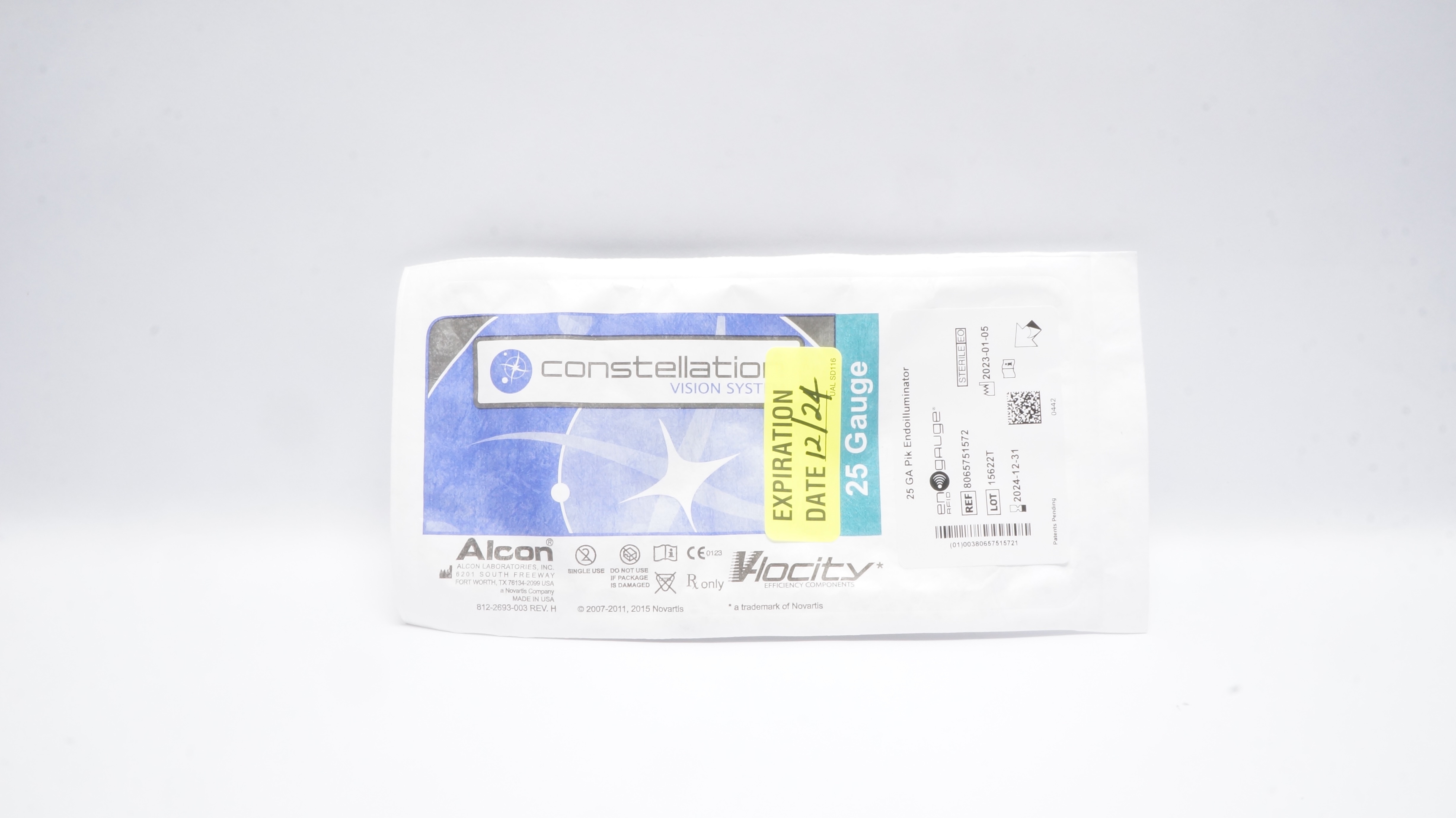 Alcon 8065751572 Constellation Vision System 25Ga Pik Endoilluminator