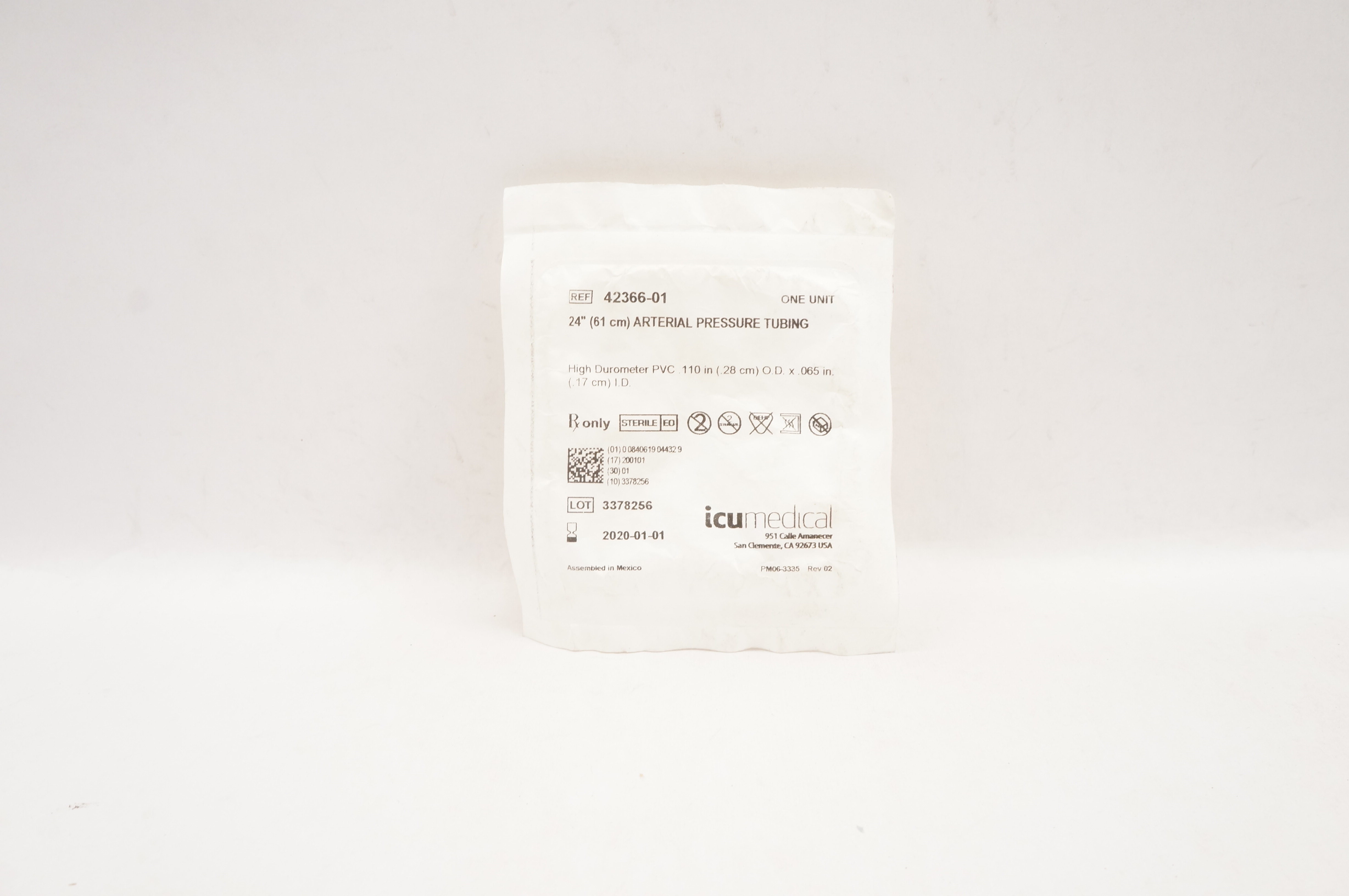 ICU Medical 42366-01 24inch Arterial Pressure Tubing (x)