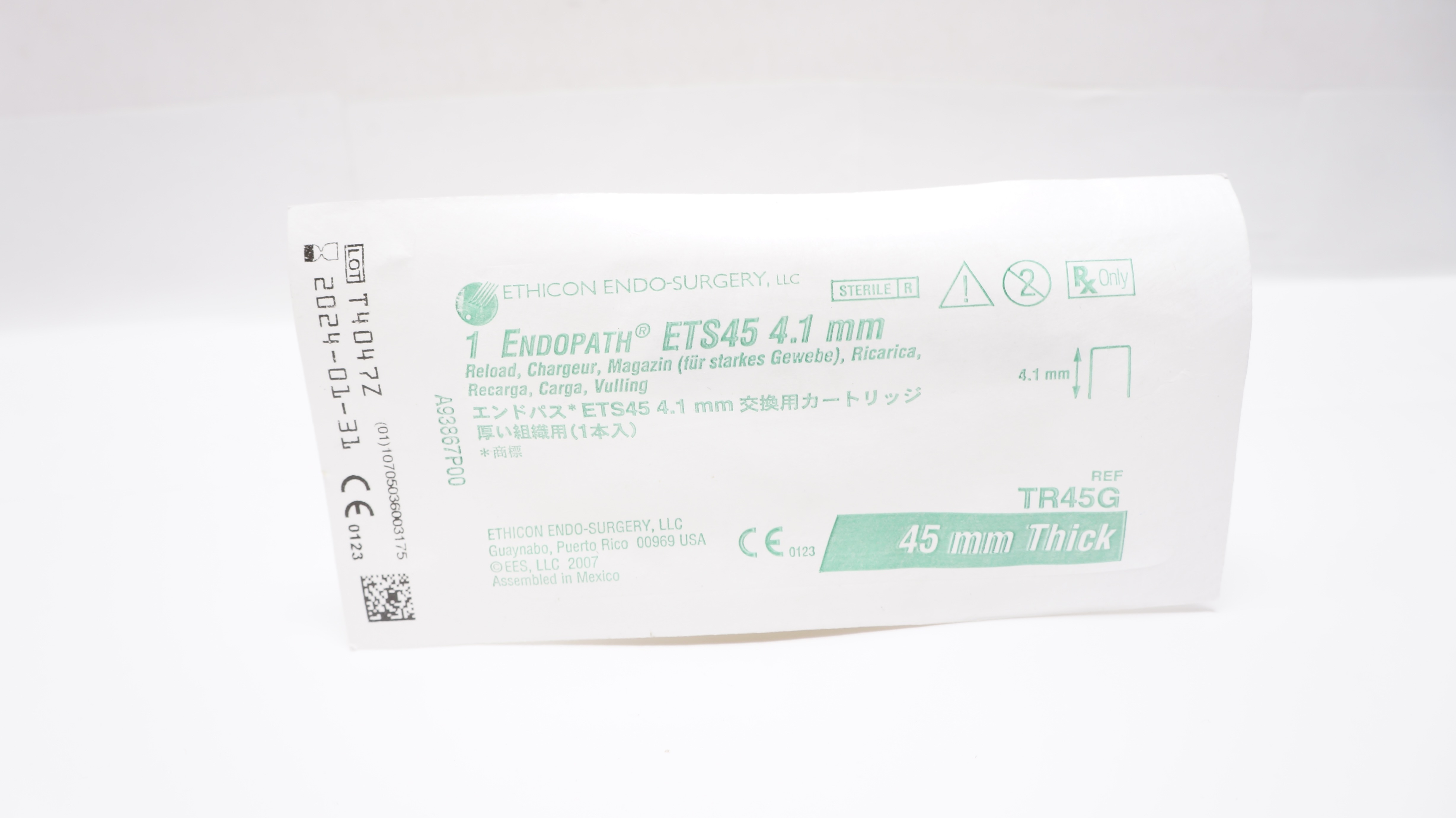 Ethicon TR45G Endopath ETS45 4.1mm, Thick, 45mm