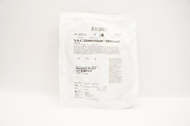 KCI M8275053/5 V.A.C. Granufoam Dressing Large Featuring SENSAT.R.A.C. Technology