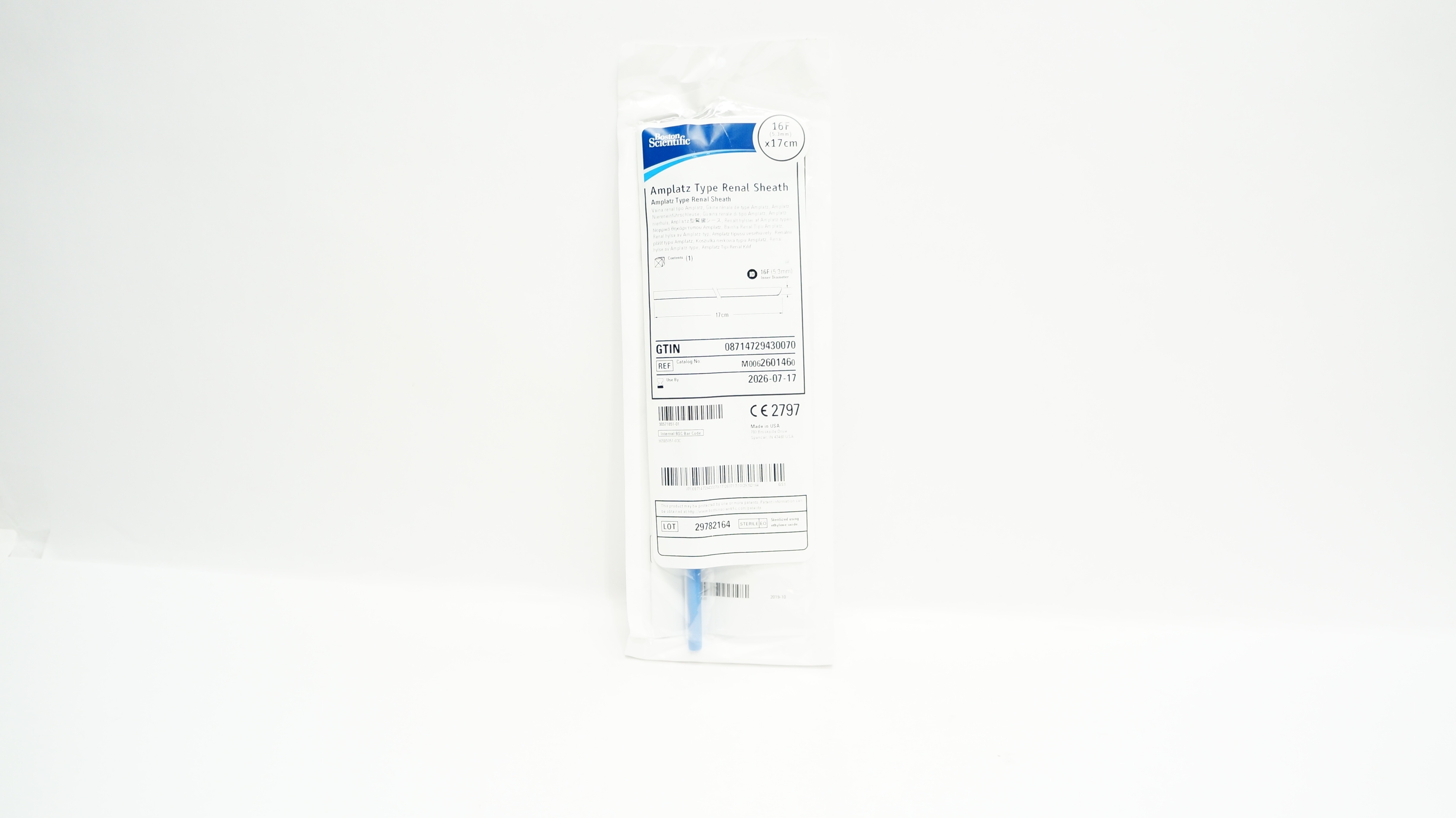Boston Scientific M0062601460 Amplatz Type Renal Sheath 16F x 17cm