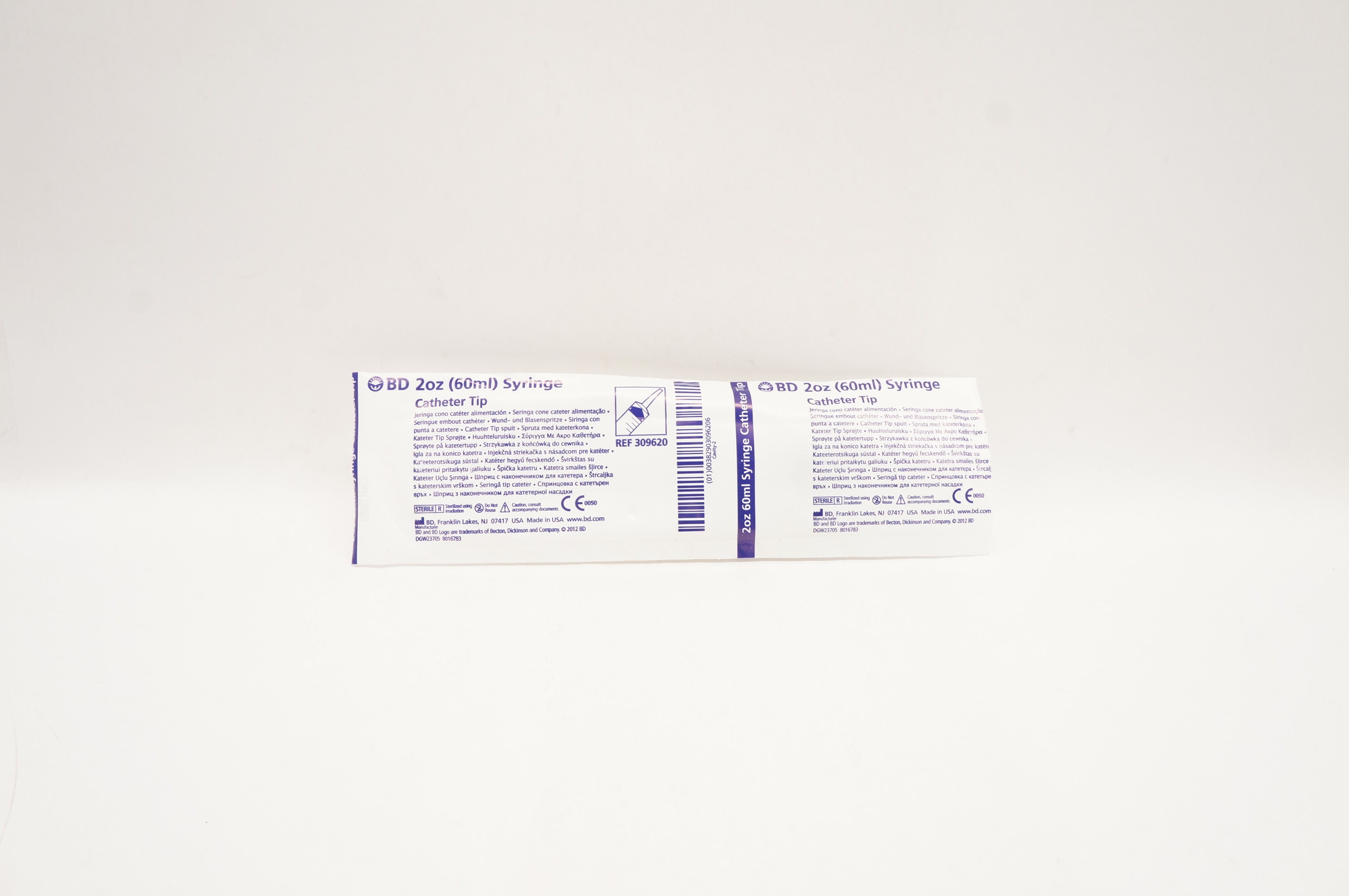 BD 309620 Cath. Tip Syringe 2oz. (x)