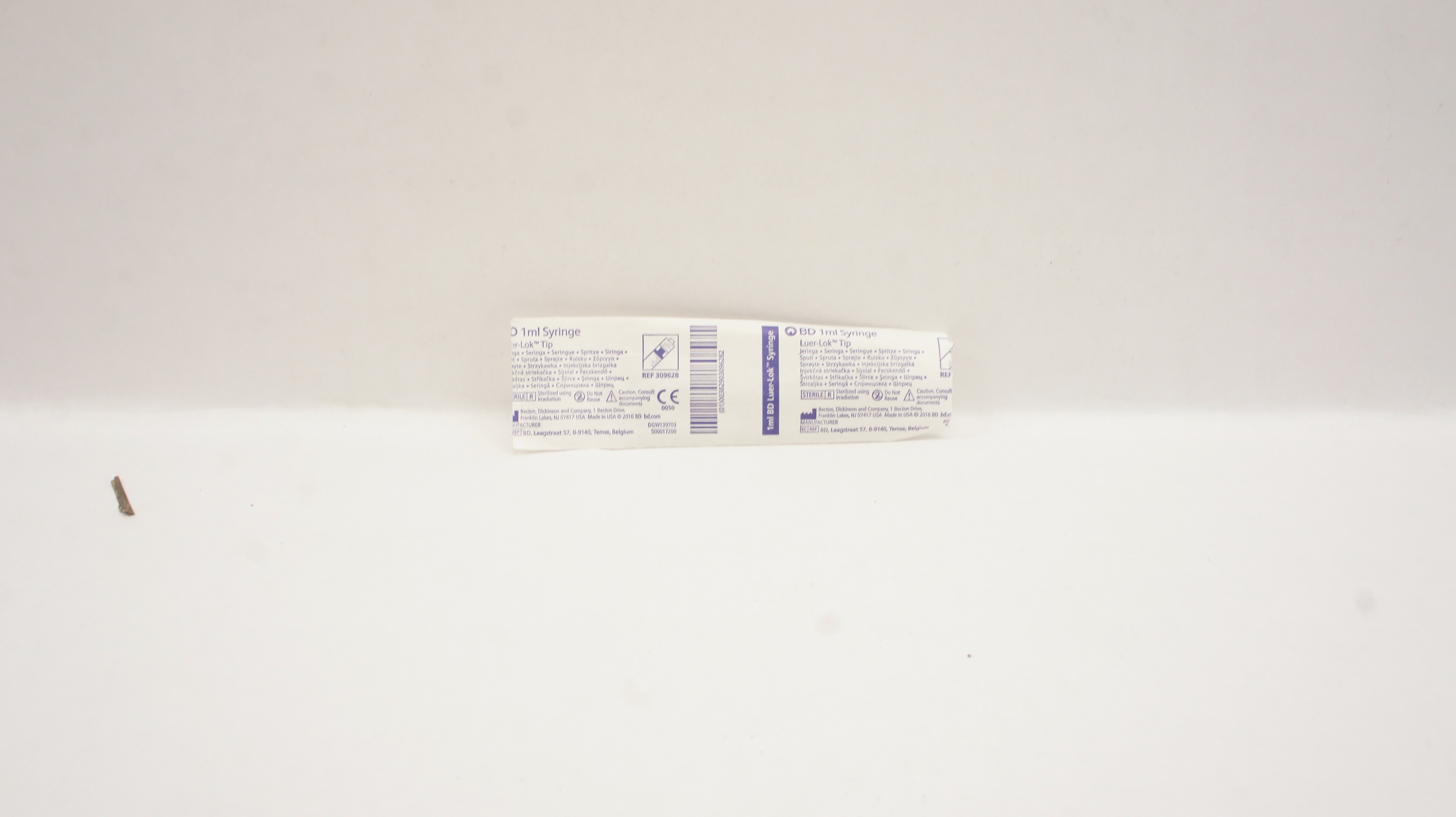 BD 309628 1ml Luer Lok Tip Syringe
