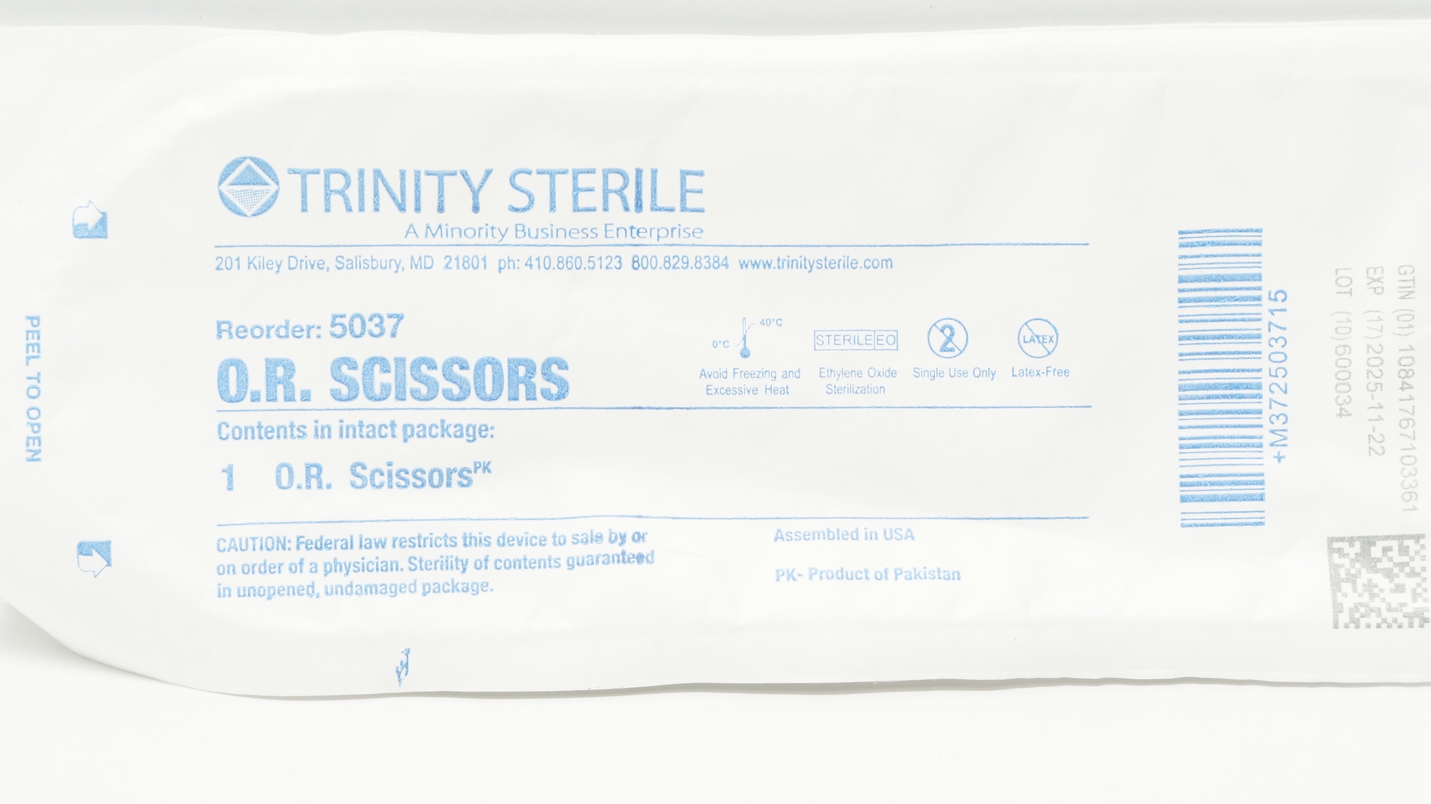 Trinity 5037 O.R Scissors
