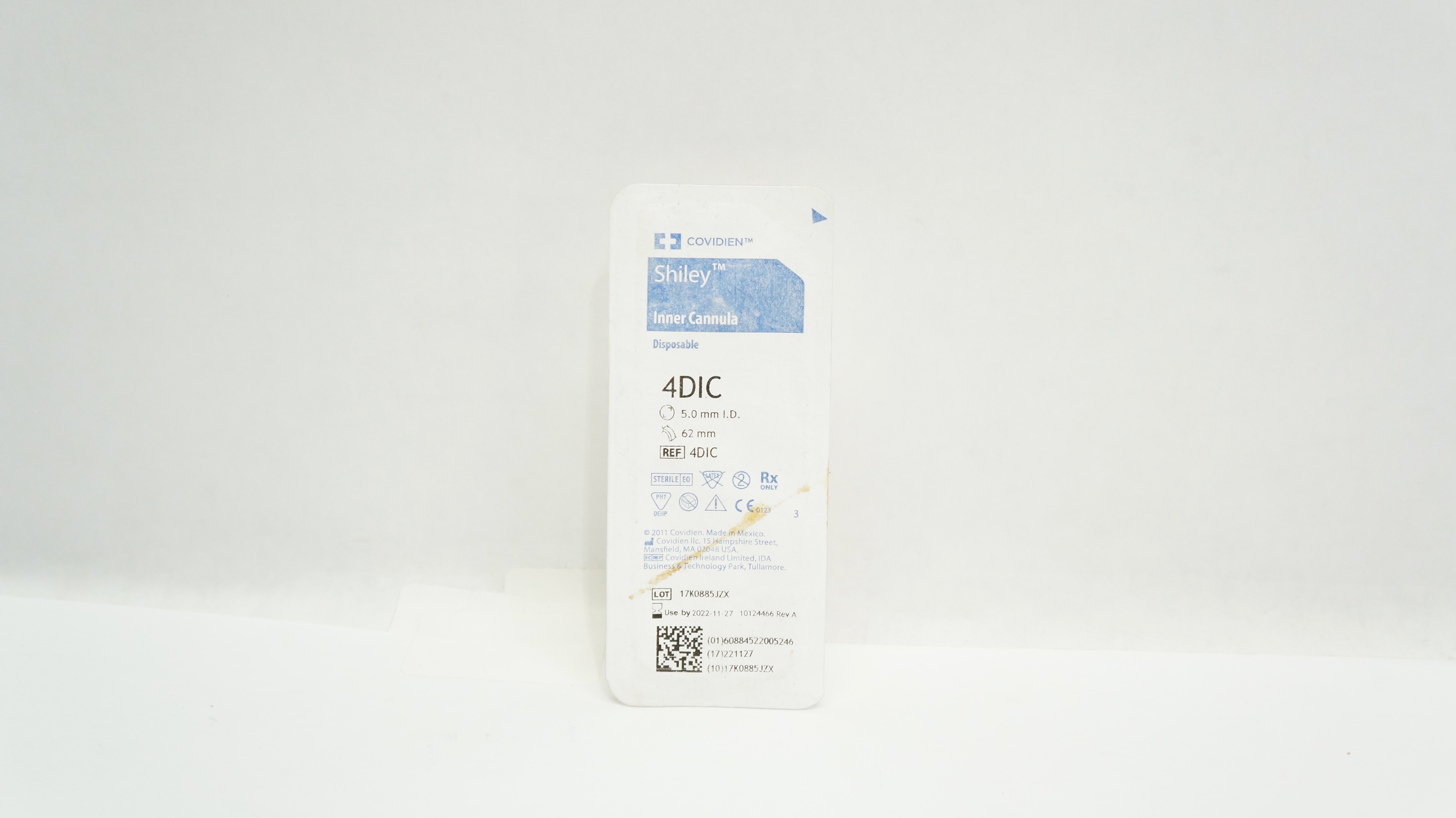 Covidien 4DIC Shiley Disposable Inner Cannula 5.0mm I.D. x 62 mm (x)