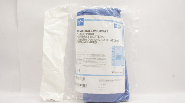 Medline DYNJP8004 Bilateral Limb Drape 121inch x 90inch