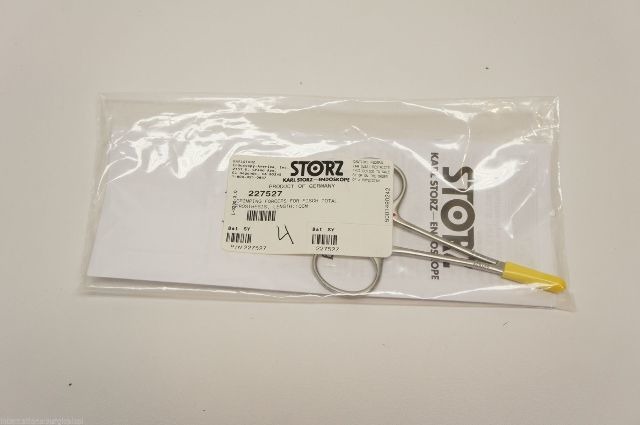 Karl Storz 227527 Crimping Forceps For Fisch Total Prosthesis Length 10cm