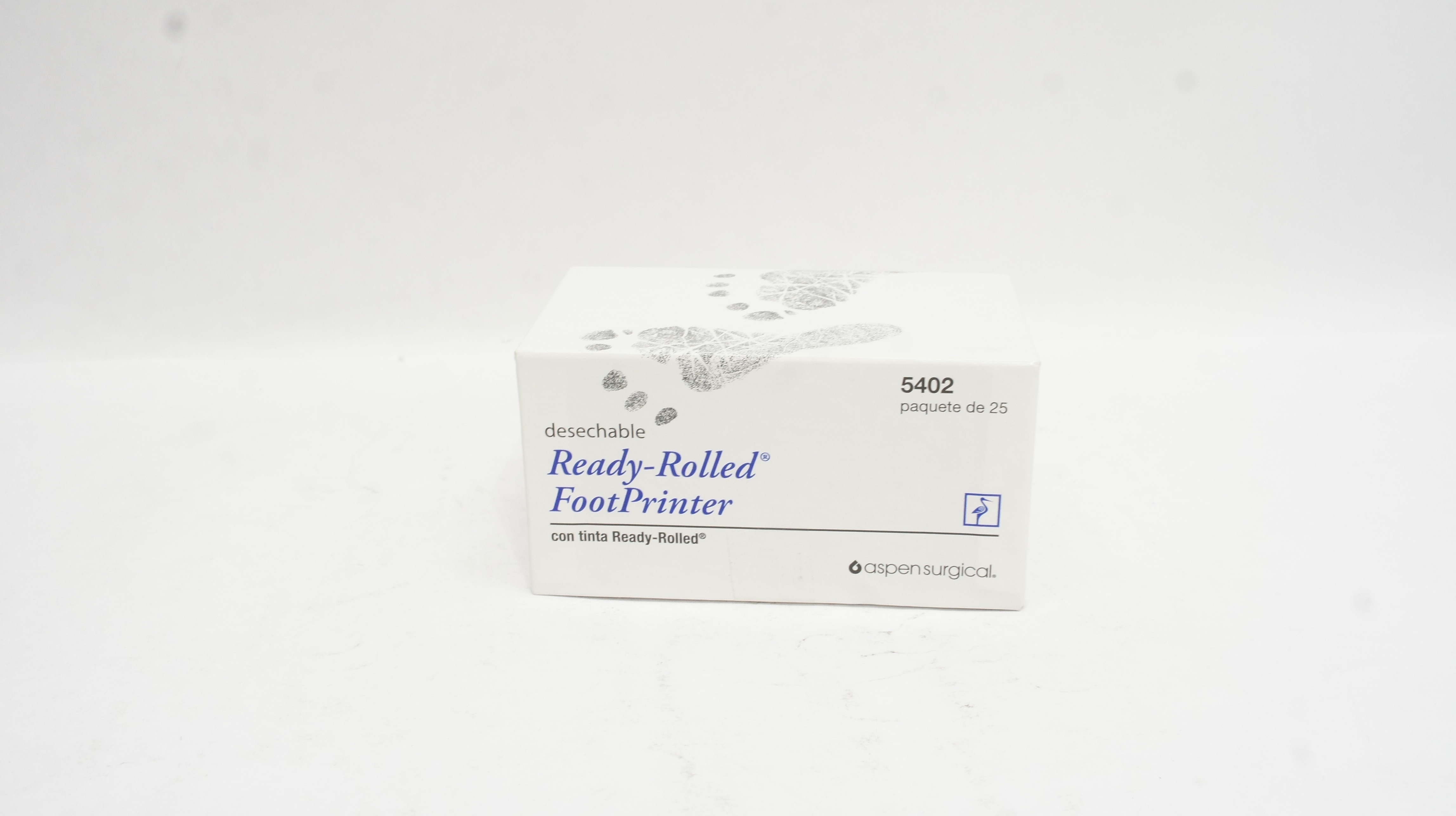 Aspen Surgical 5402 Disposable Ready-Rolled FootPrinter - Box of 25
