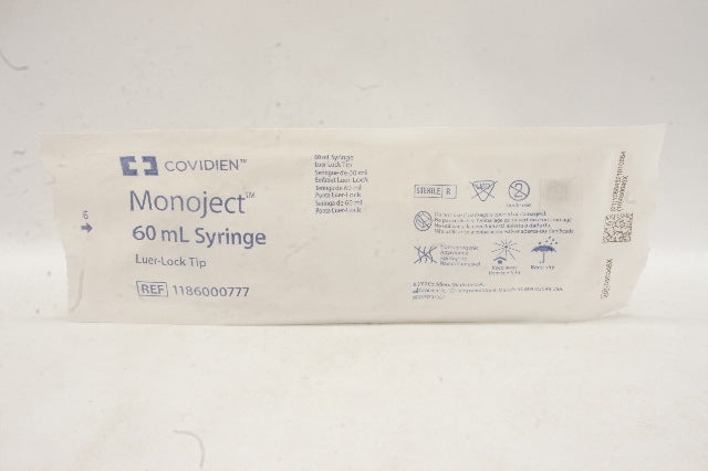 Covidien 1186000777 Monoject 60ml Syringe Luer-Lock Tip